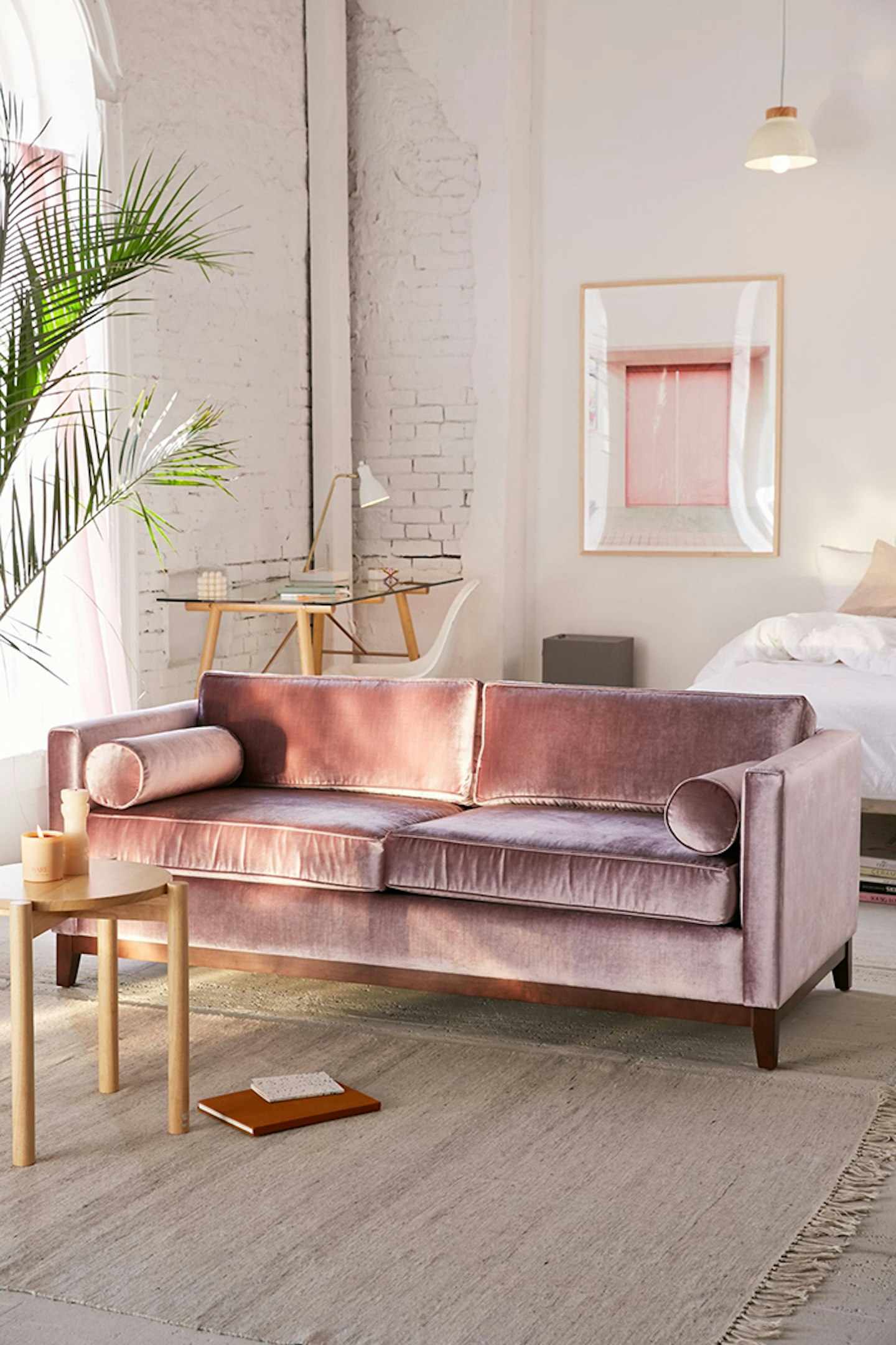 pastel living room interiors inspiration