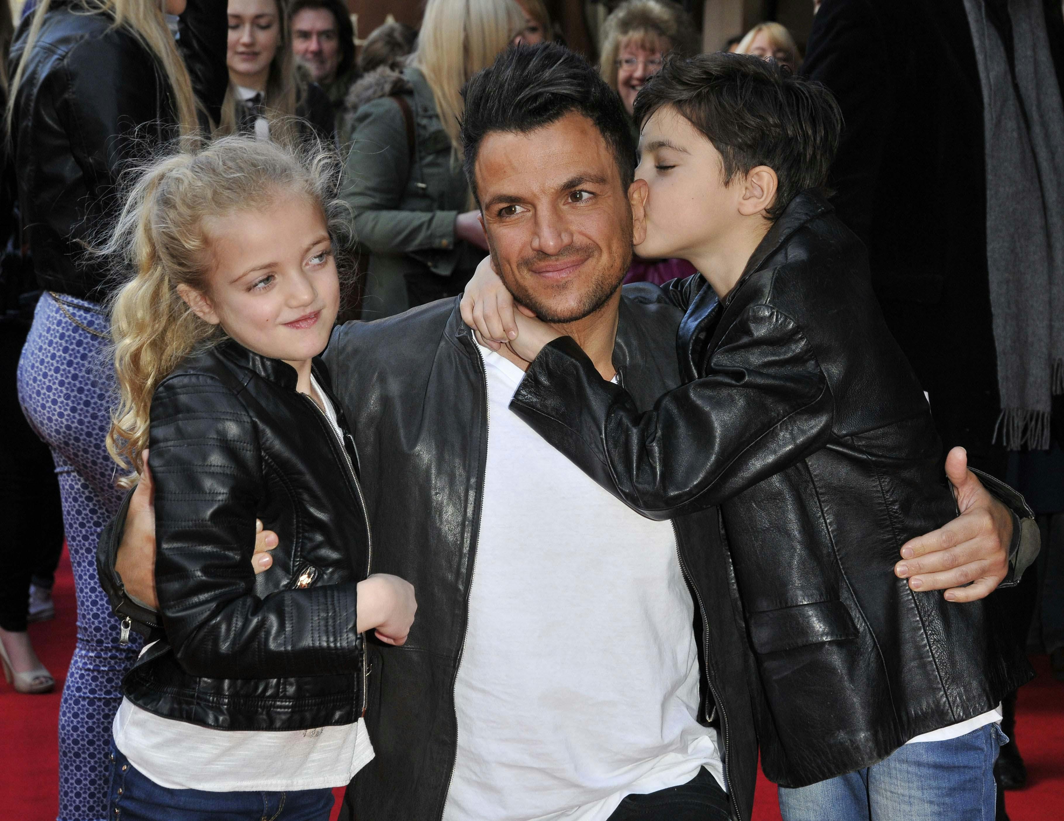Peter Andre shares holiday photos of Junior and Princess as Katie Price ...