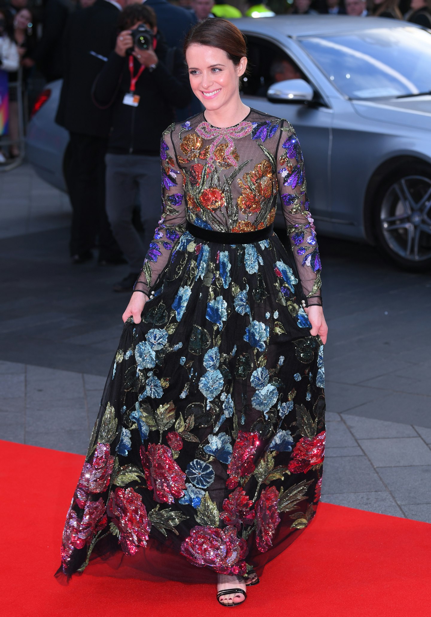 Claire Foy red carpet