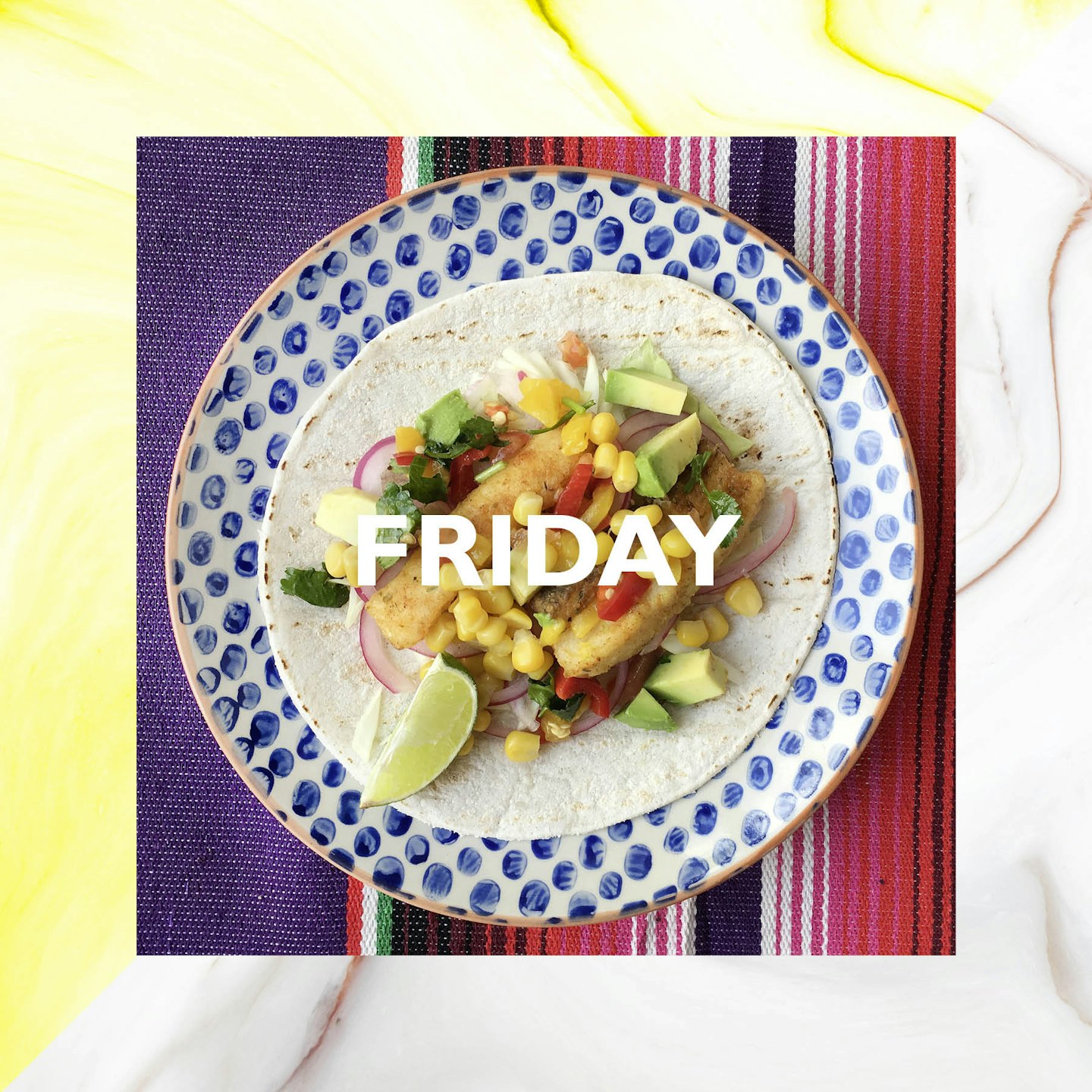 Weeknight meal plan