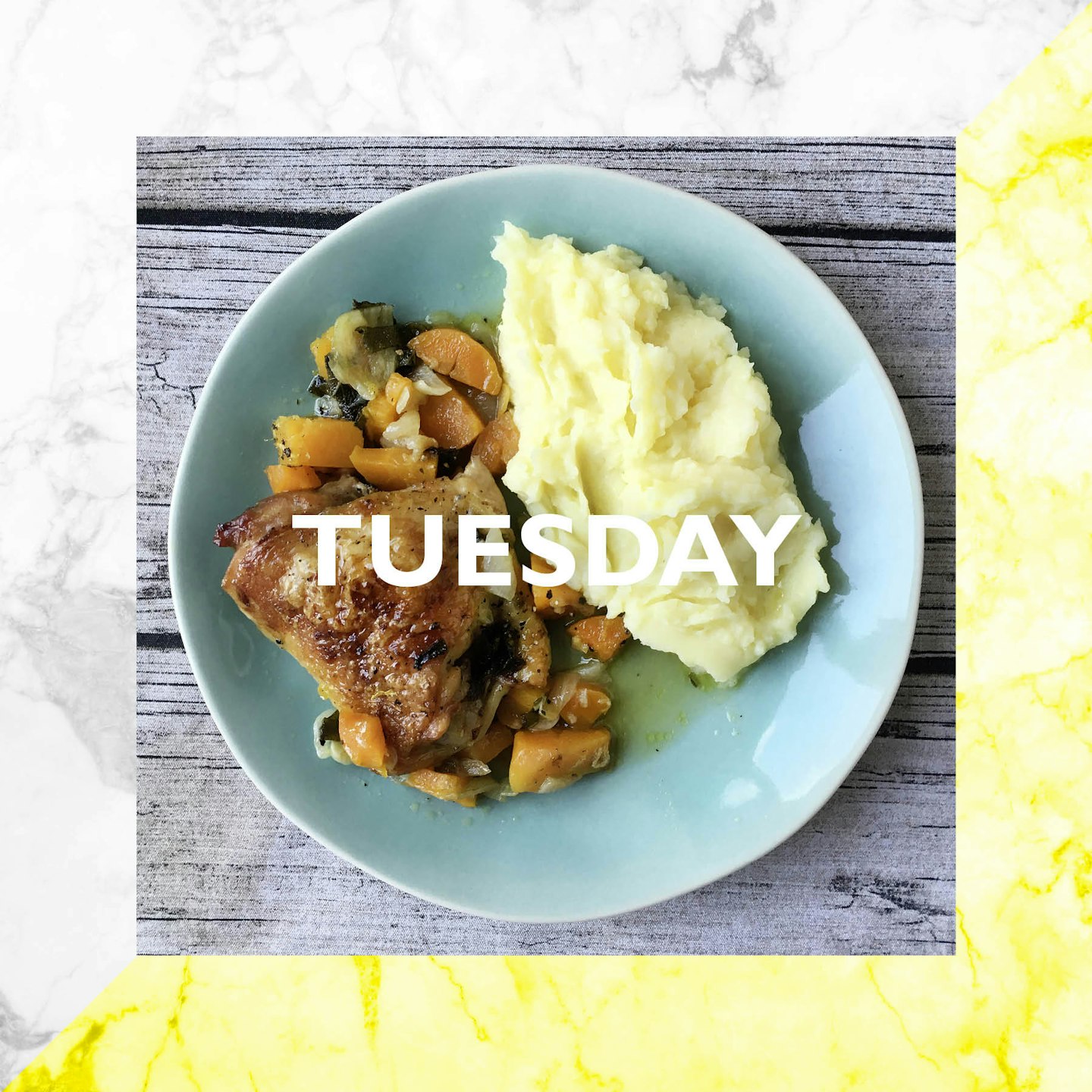 Week night meal plan