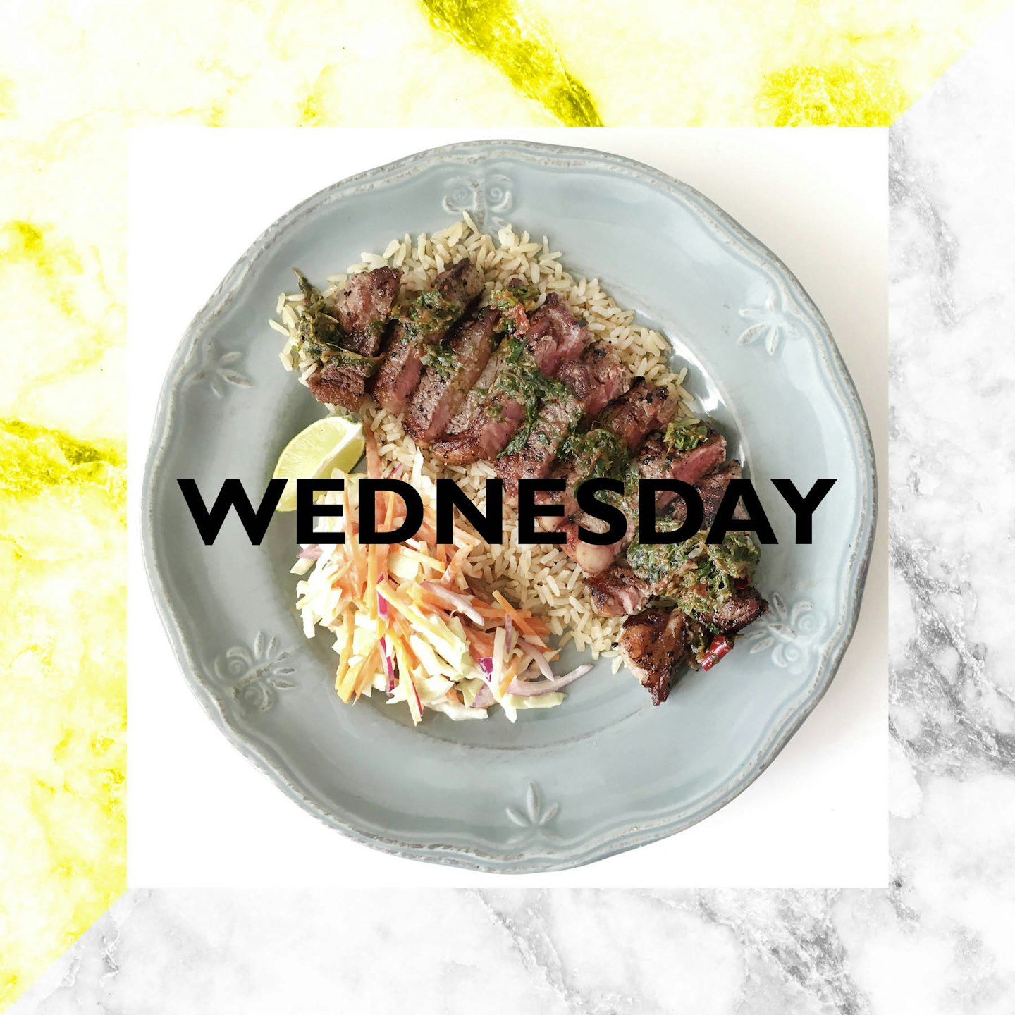 Week night meal plan