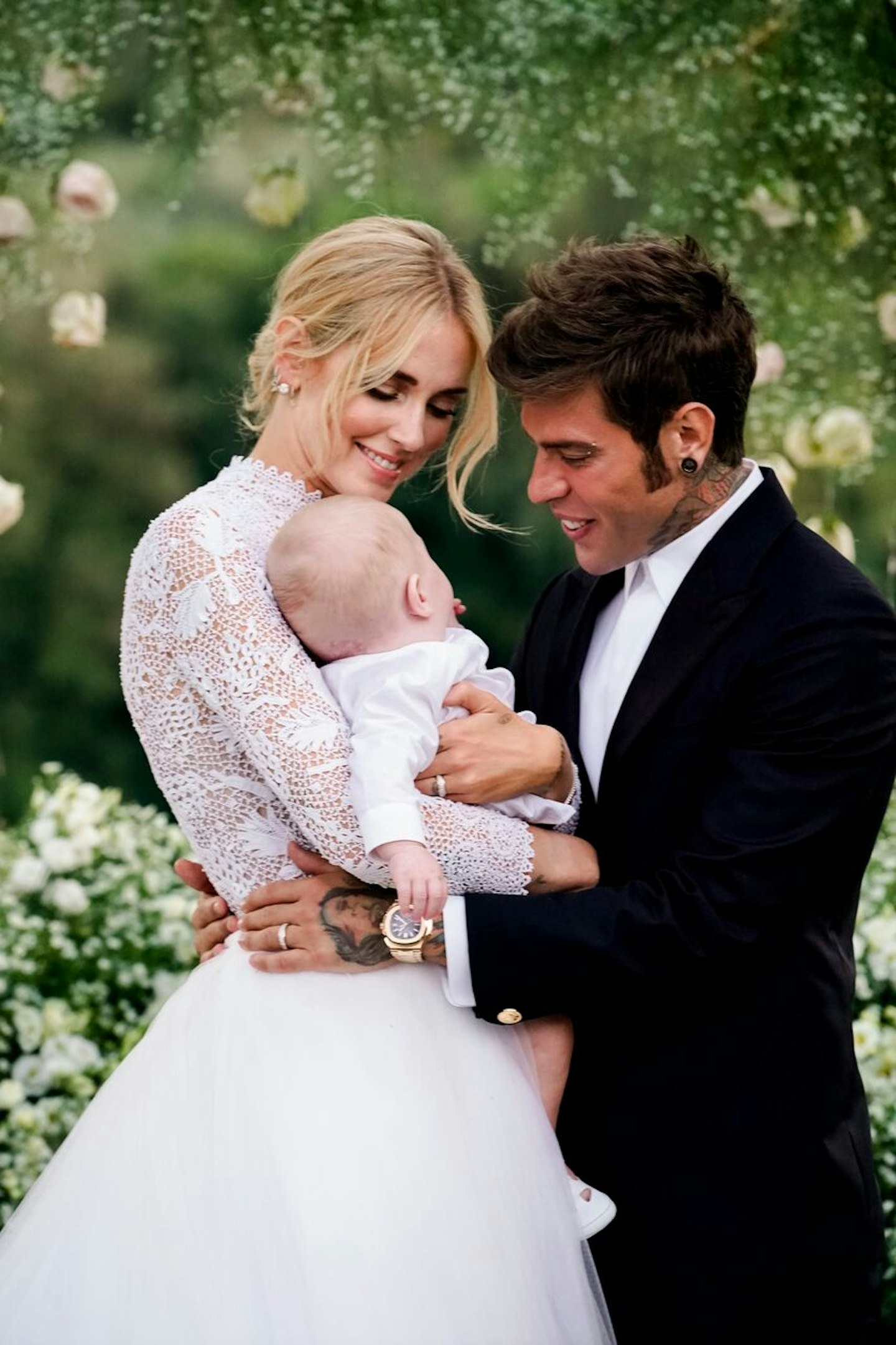 Dior Chiara Ferragni wedding dresses