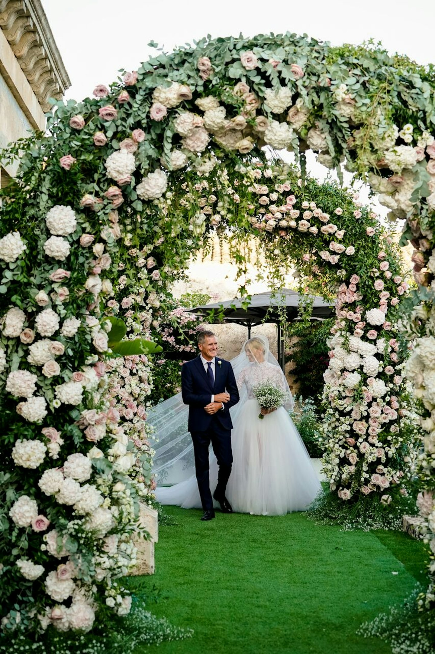 Dior Chiara Ferragni wedding dresses