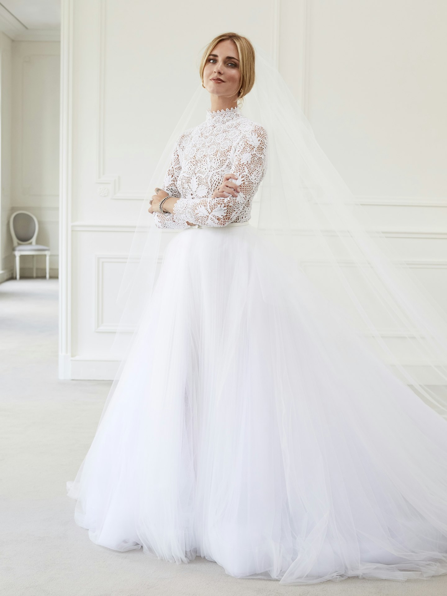 Dior Chiara Ferragni wedding dresses