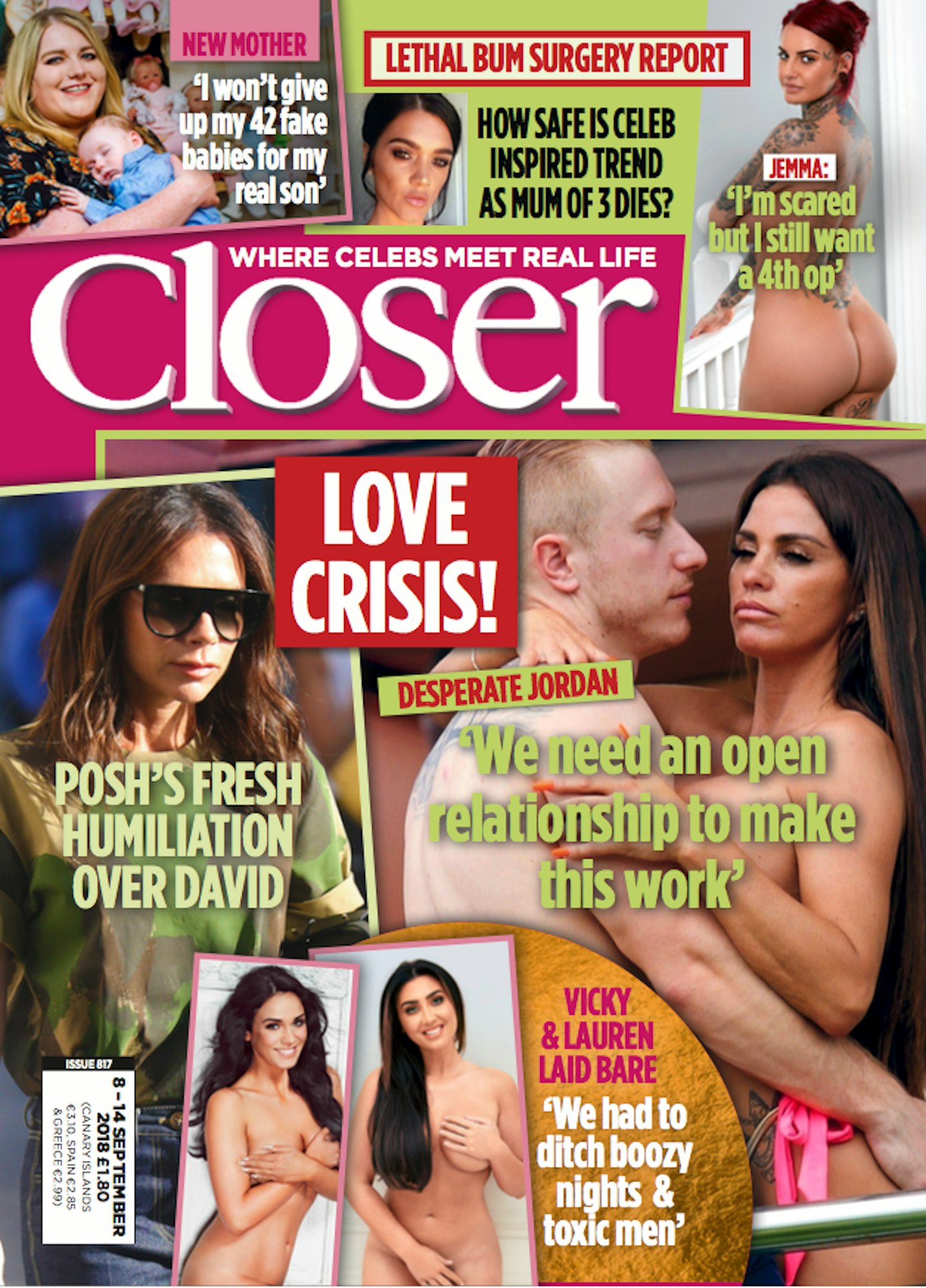 Closer magazine September 2018