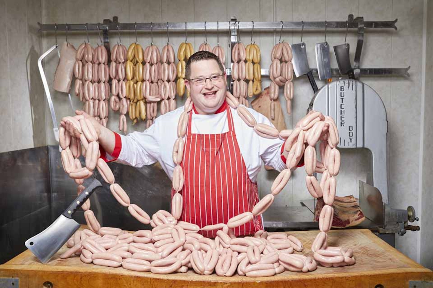 Most sausages produced in one minute