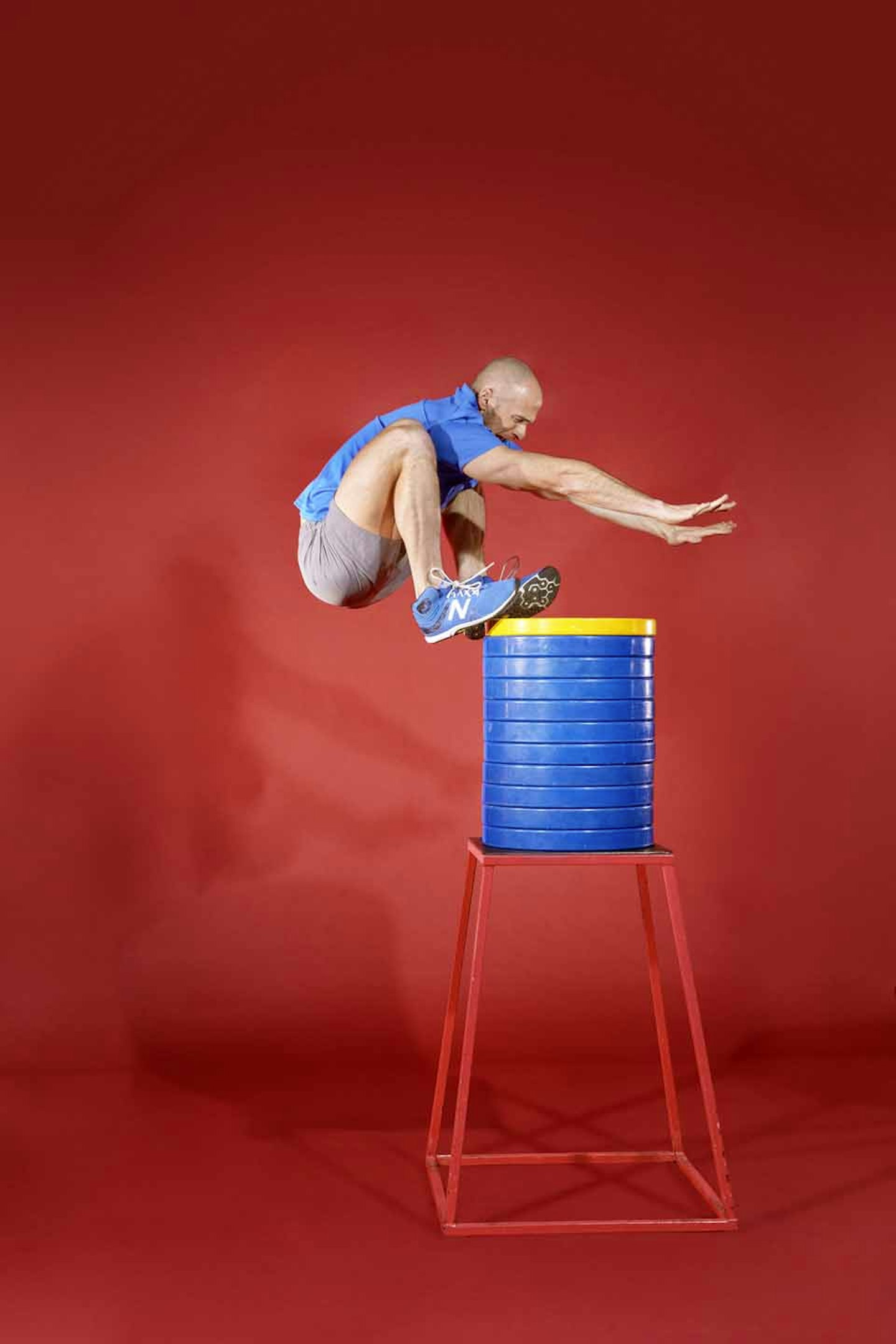 Highest standing jump (male)