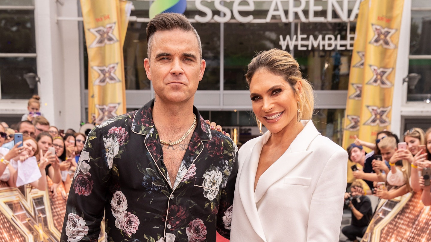 Robbie Williams and Ayda Williams 