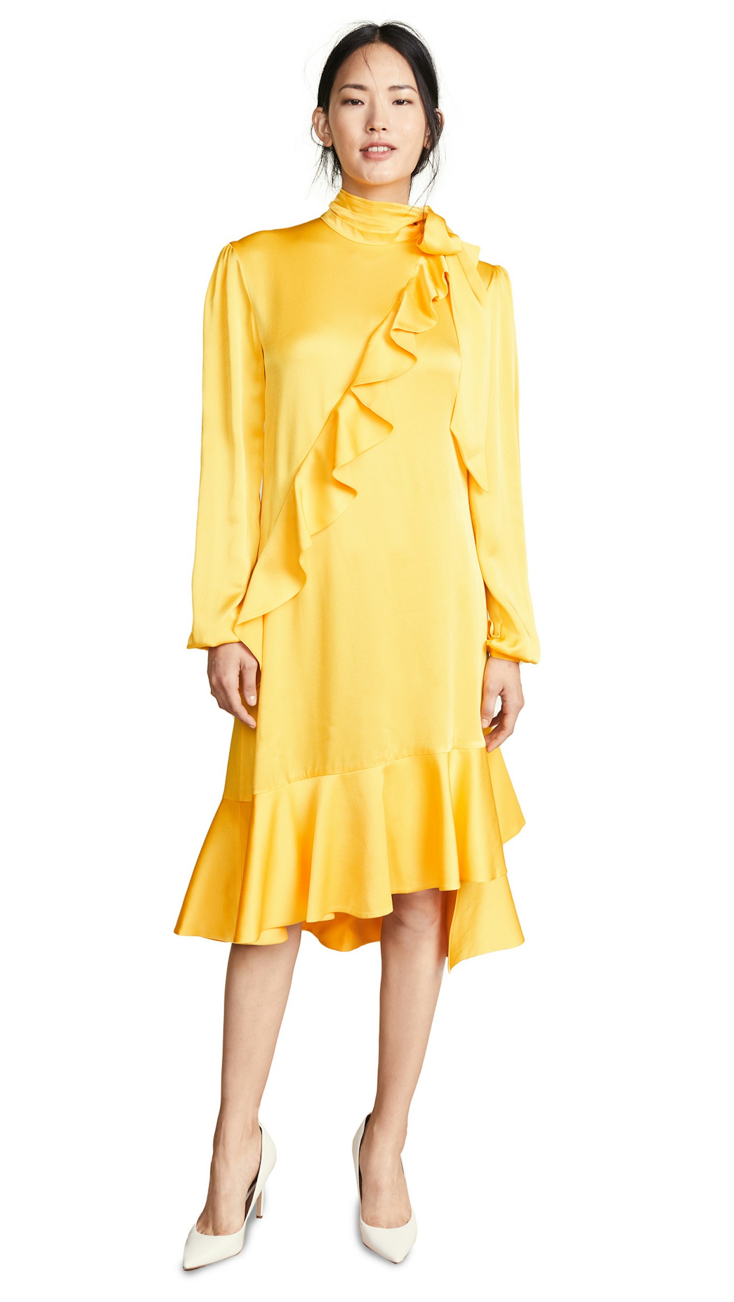 Marianna Senchina yellow dress