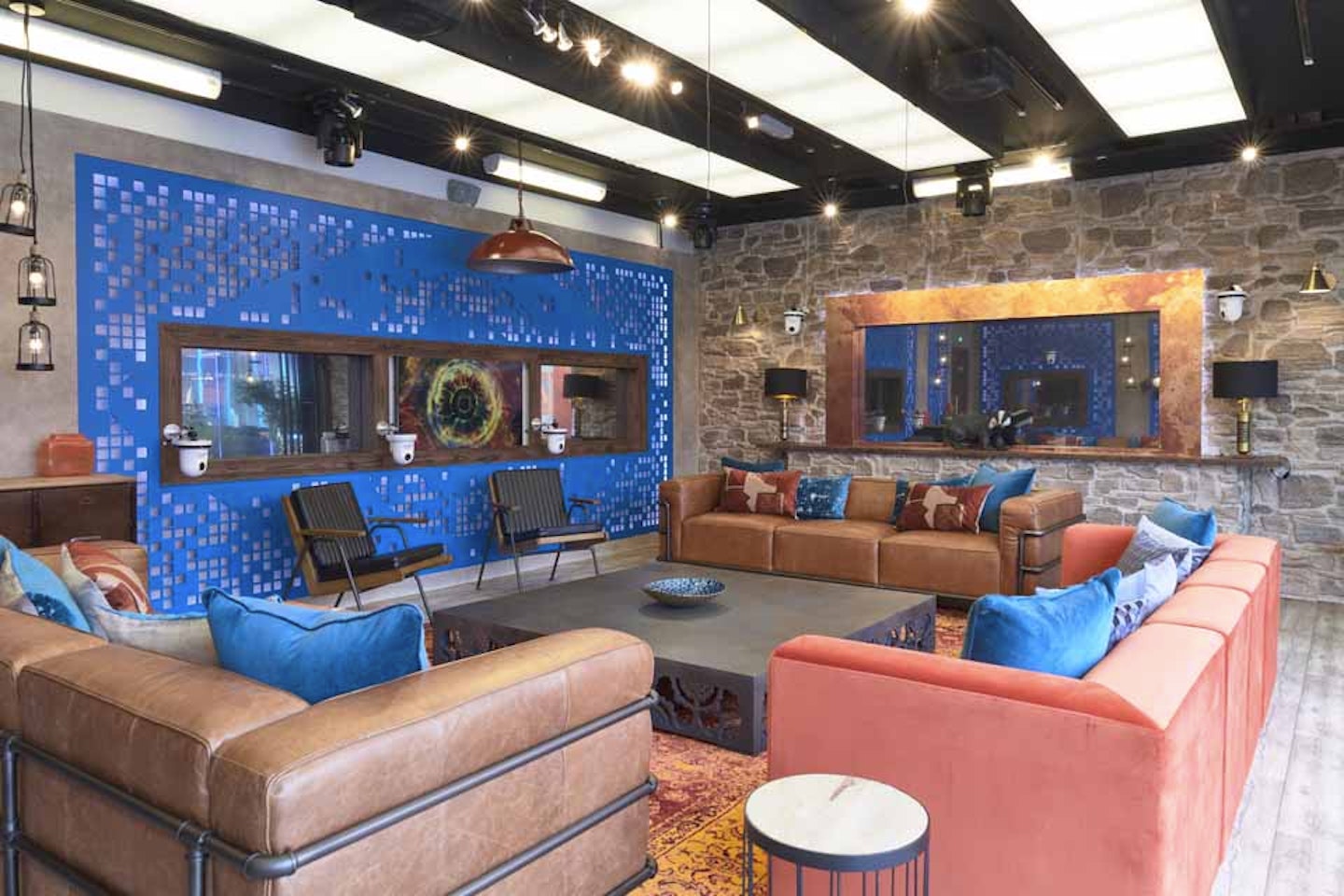 Big Brother house - Lounge