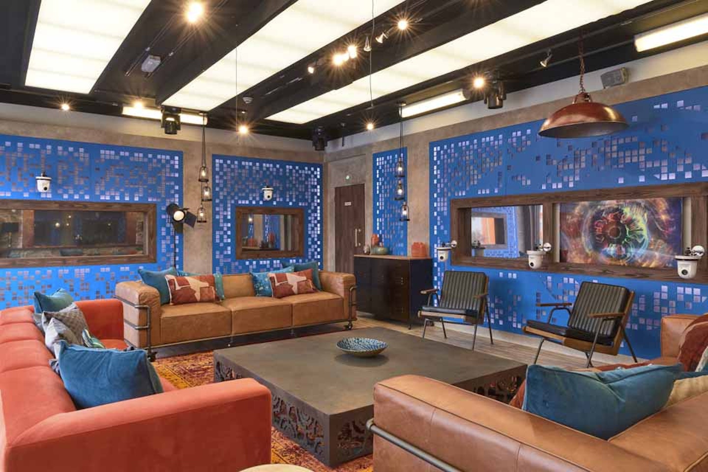 Big Brother house - Lounge