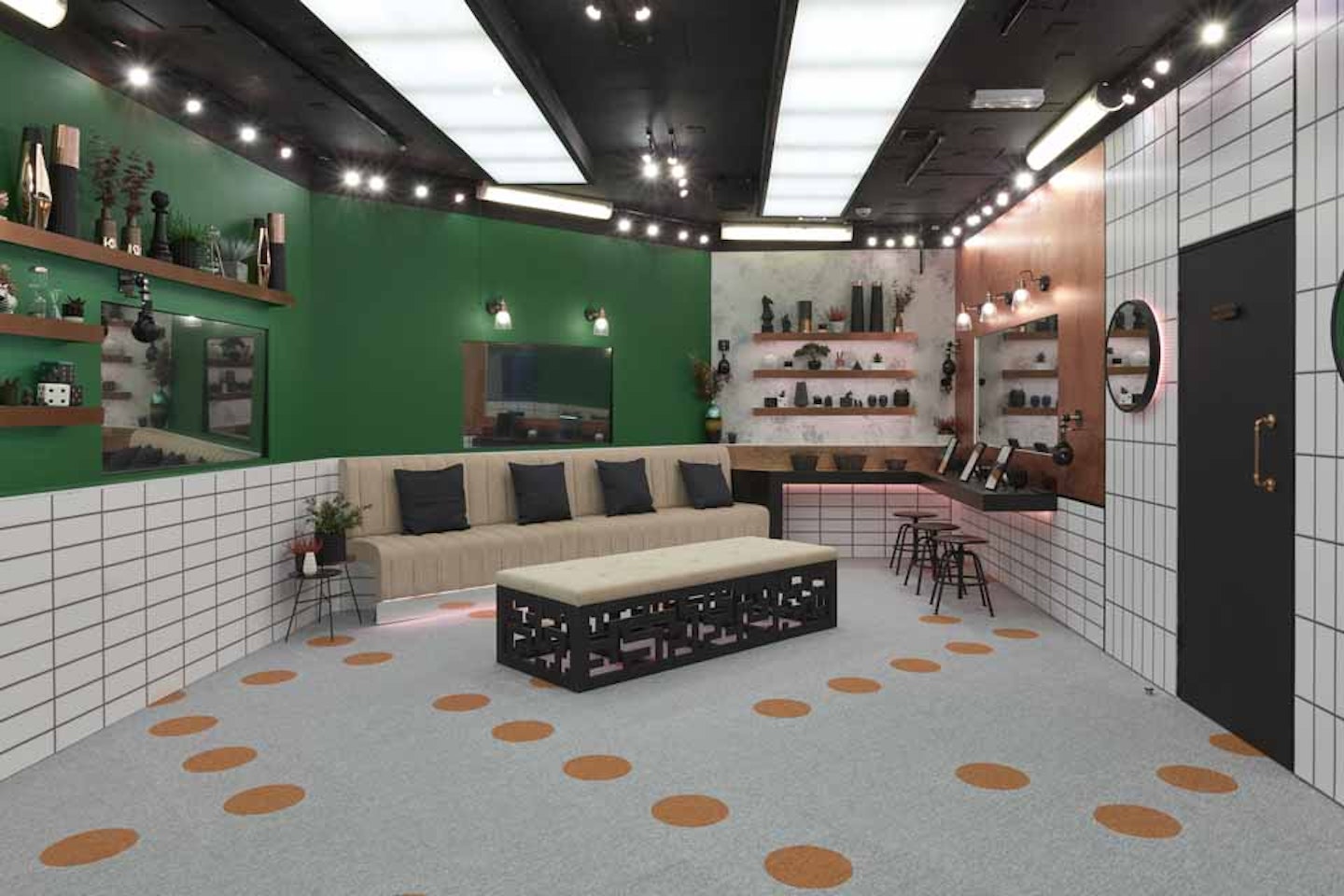 Big Brother house - bathroom