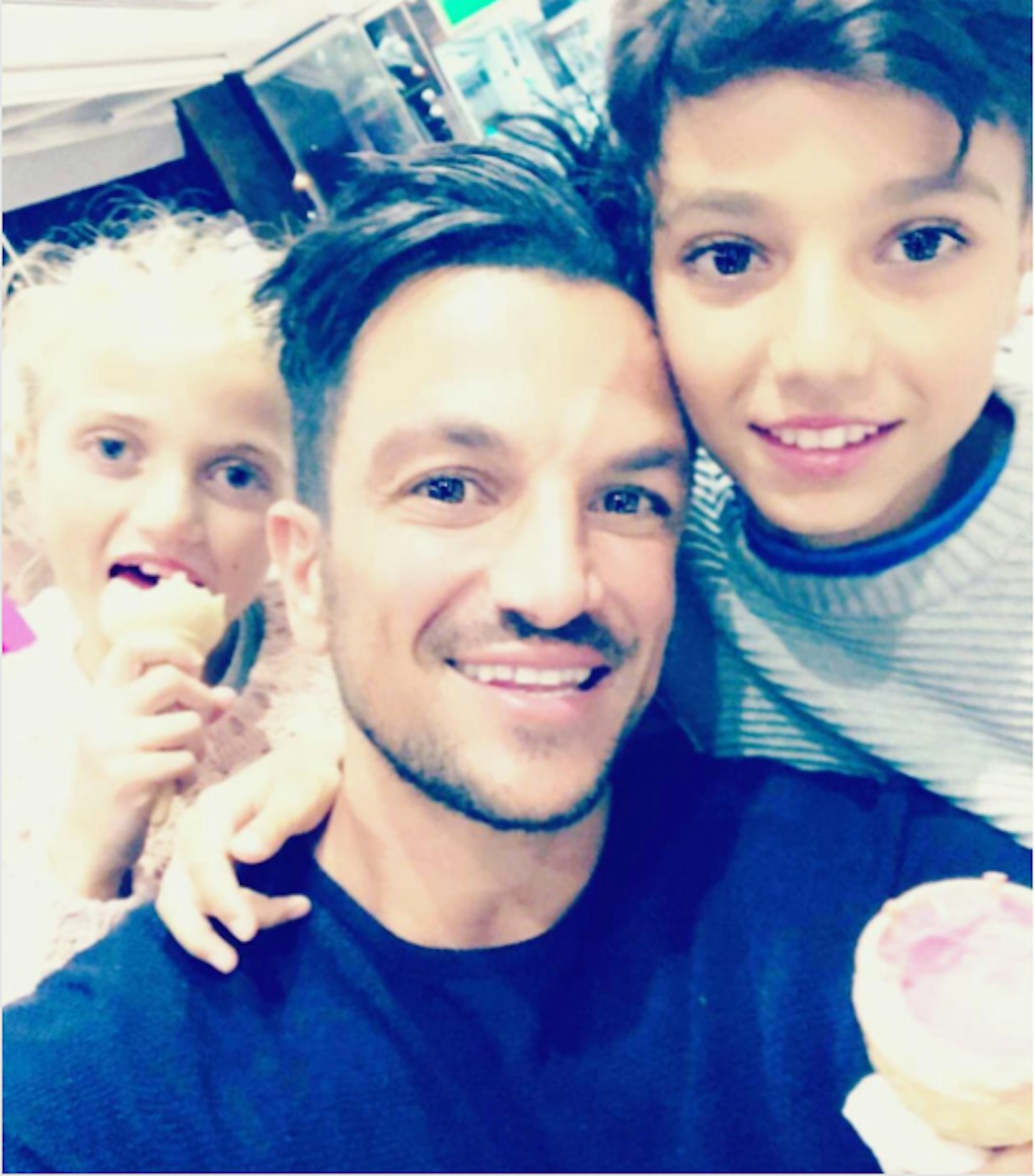 peter andre princess andre junior andre photo together