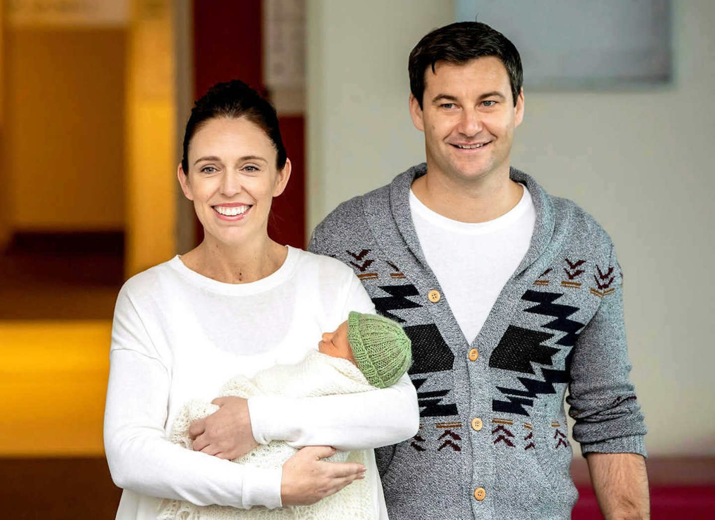 Jacinda Ardern and Clarke Gayford