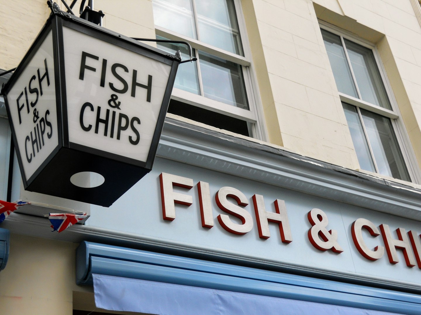 Fish and chip shop healthy option