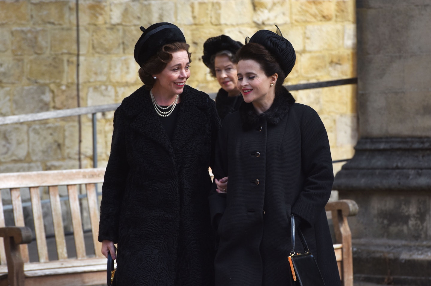 olivia colman helena bonham carter the crown