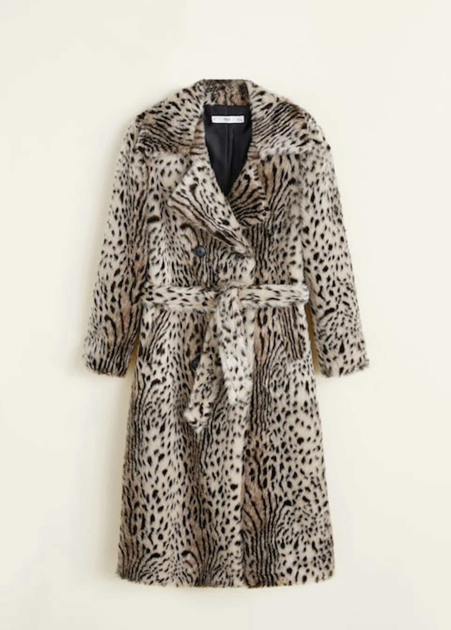 AW19 coats leopard coat mango