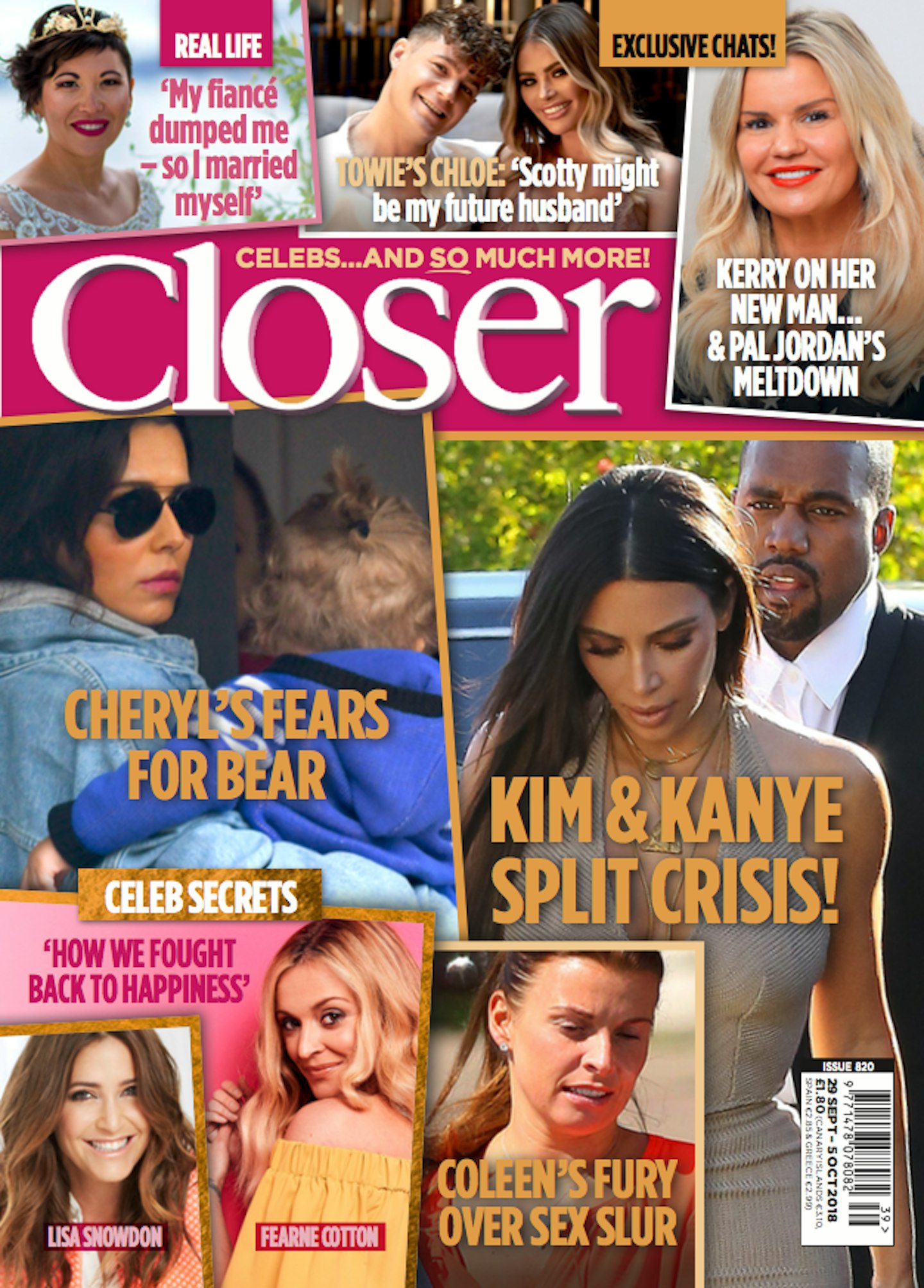 Closer magazine issue 820
