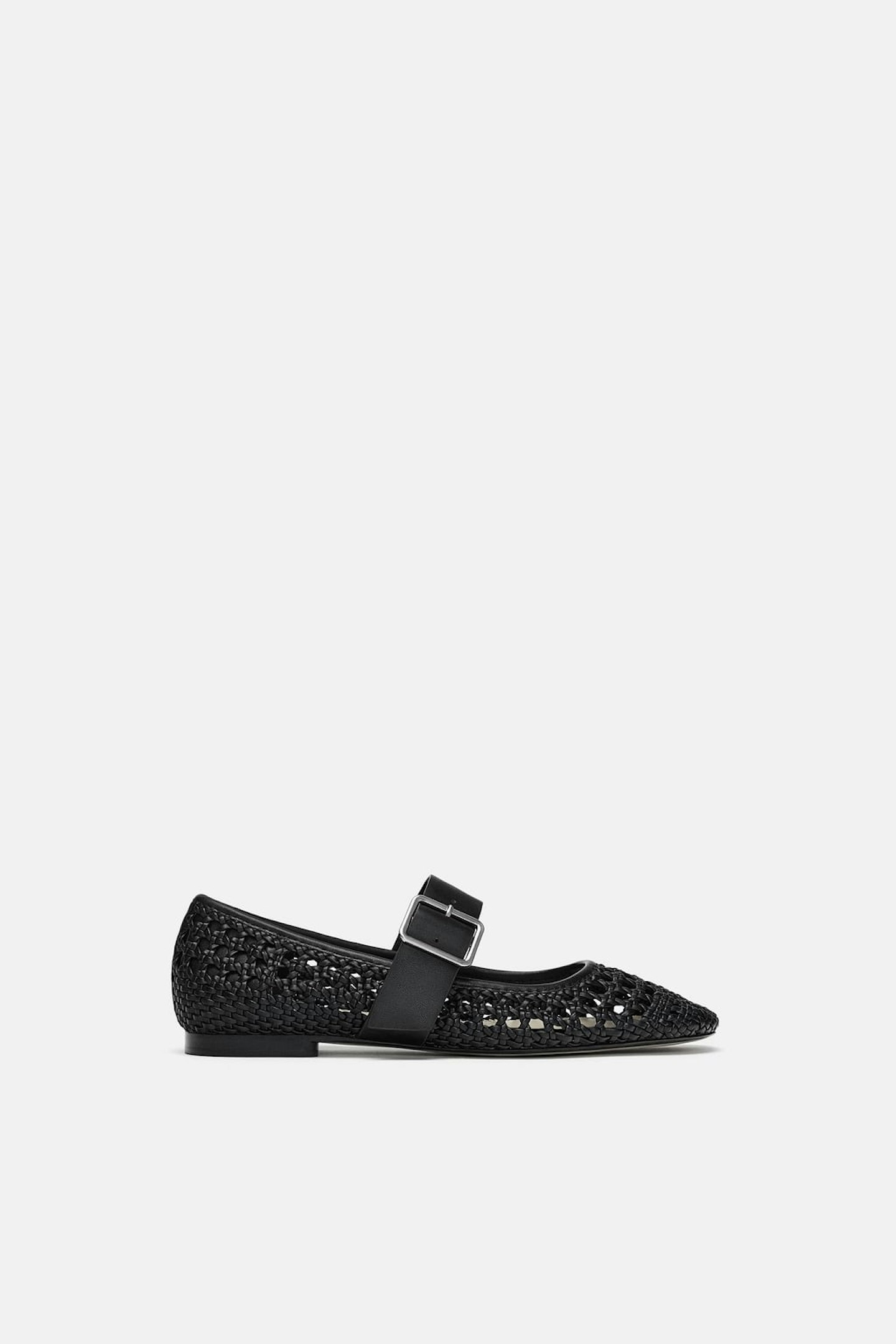 Zara Braided Ballerinas