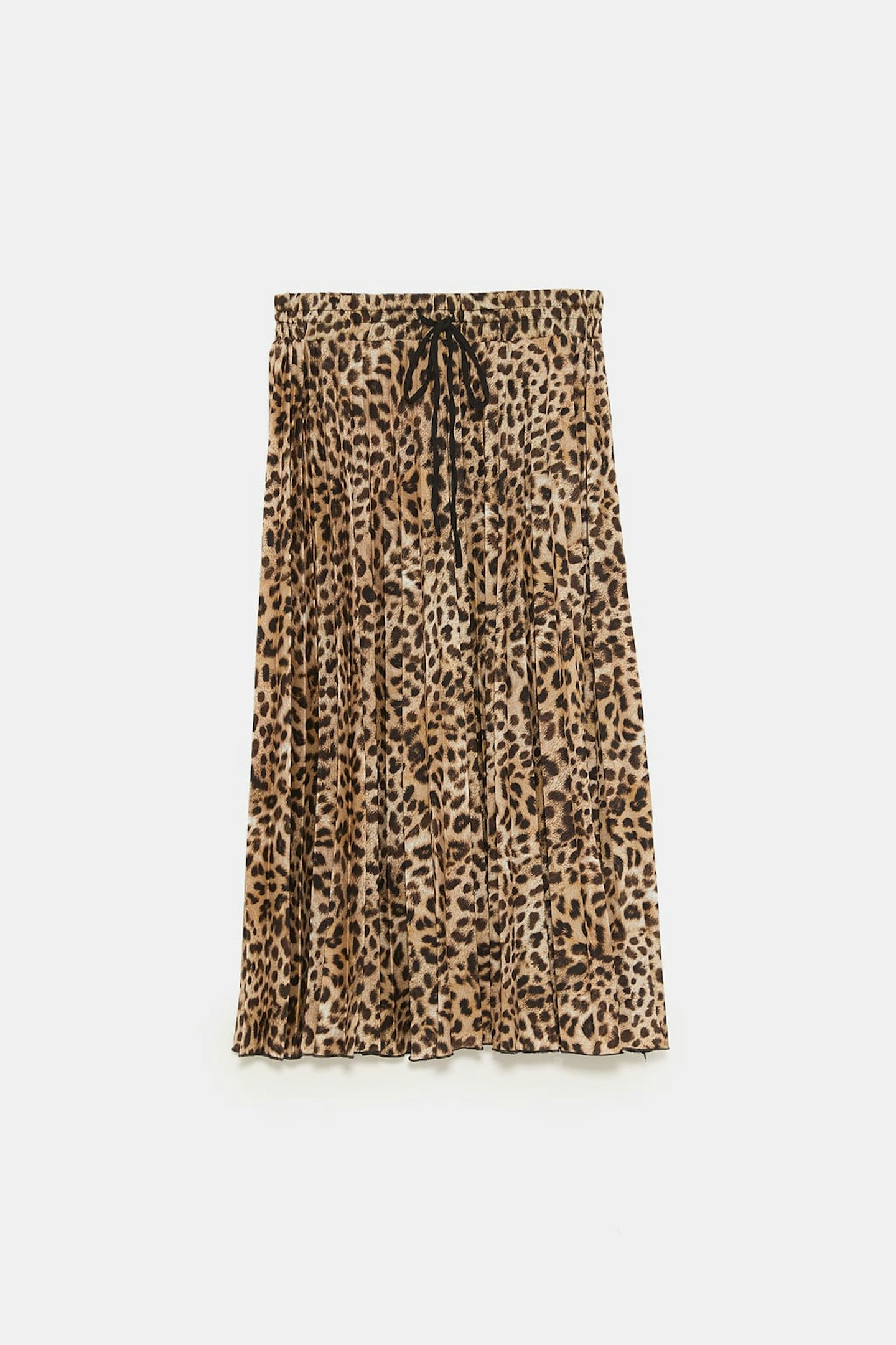 zara leopard skirt