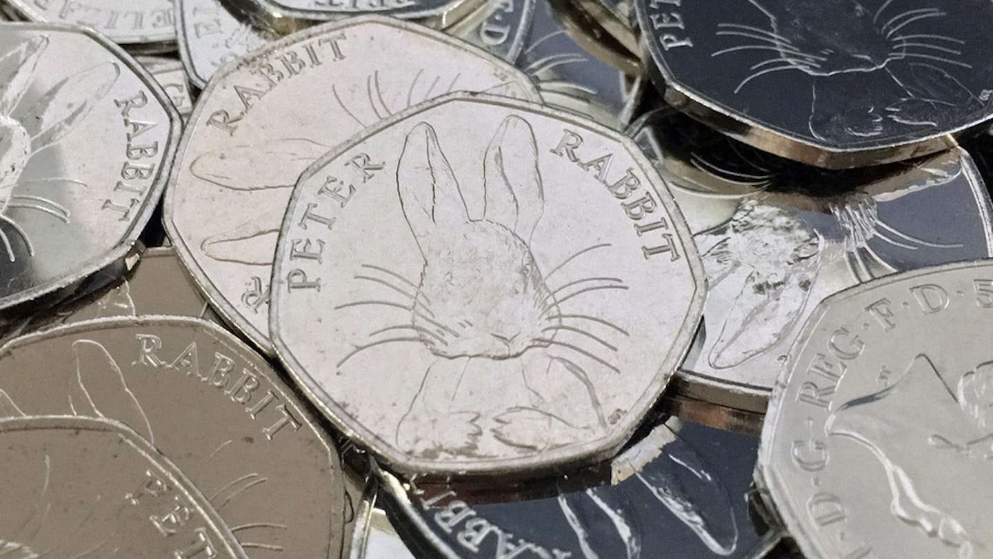 There’s a rare Peter Rabbit 50p selling for A LOT more than its face ...