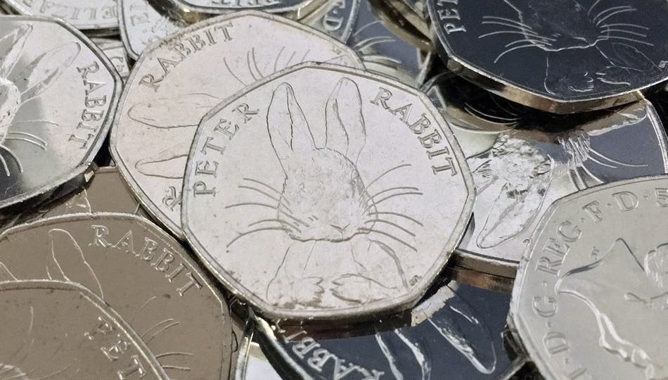 There’s a rare Peter Rabbit 50p selling for A LOT more than its face ...