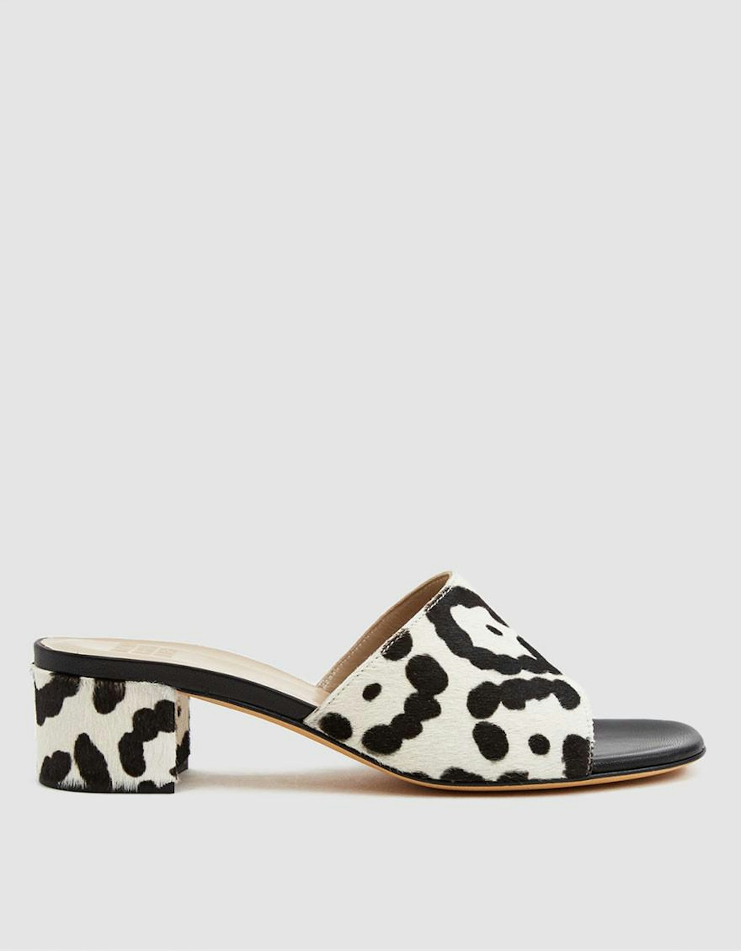 Maryam Nassir Zadeh, Agatha Slide Dalmation Pony Mules, £