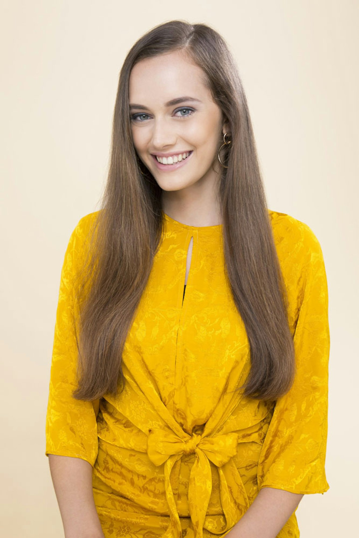straight wavy hair tips