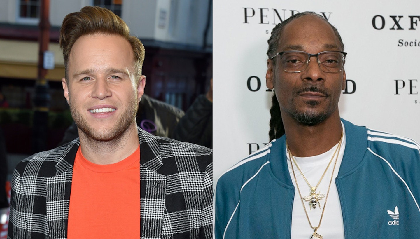 Olly Murs and Snoop Dogg