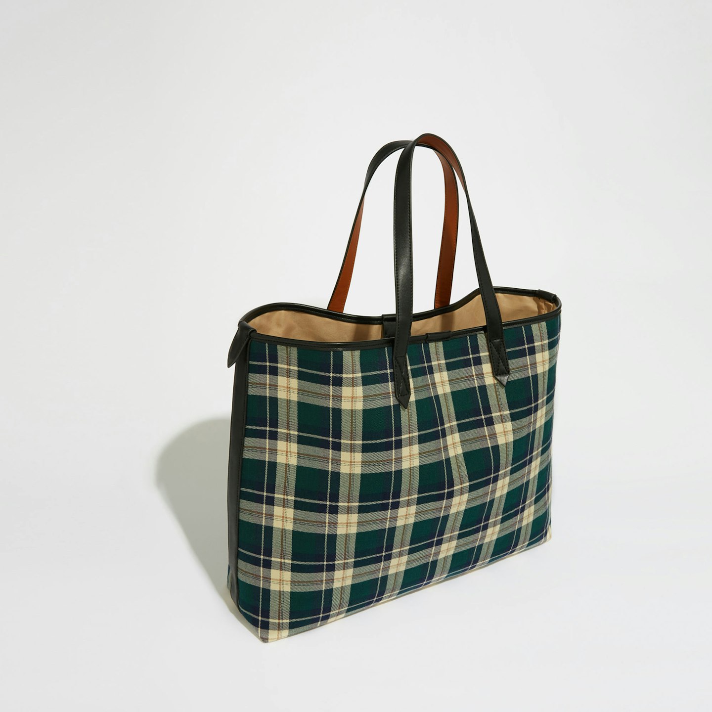 Warehouse, Tartan Check Shopper, £30