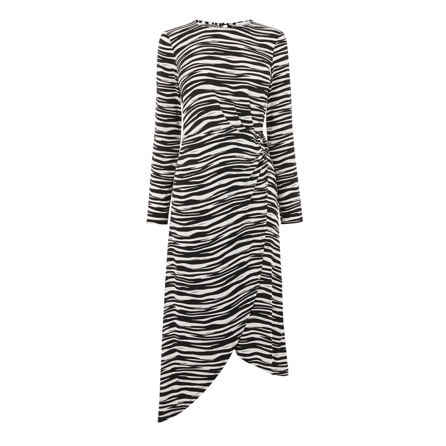 Warehouse, Zebra O-Ring Slinky Dress, £42