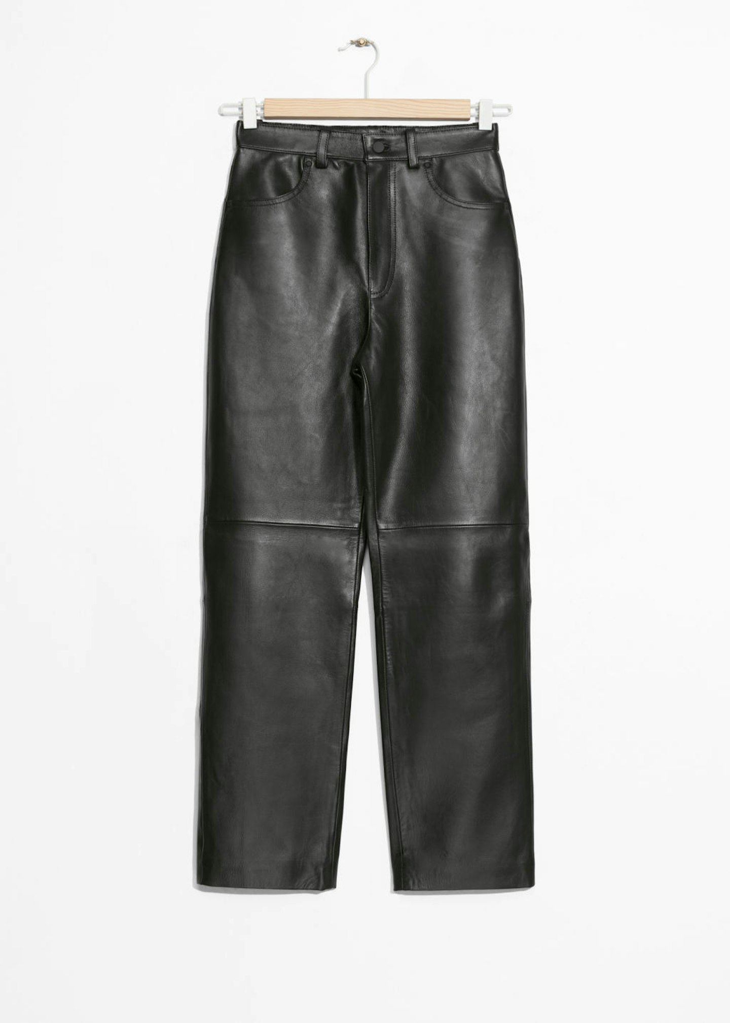 & Other Stories, Leather Trousers, £255