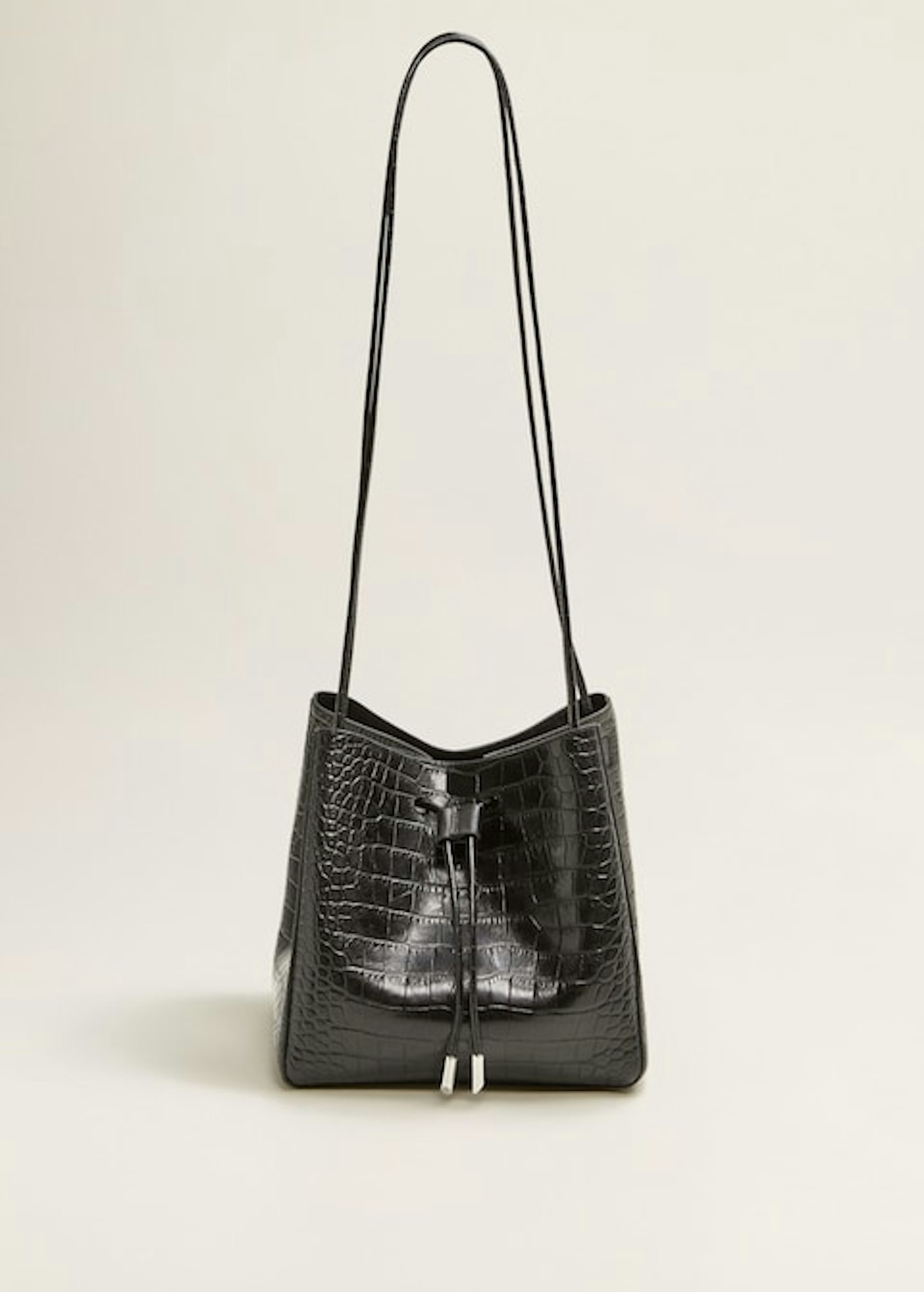 Mango, Leather Bucket Bag, £129.99