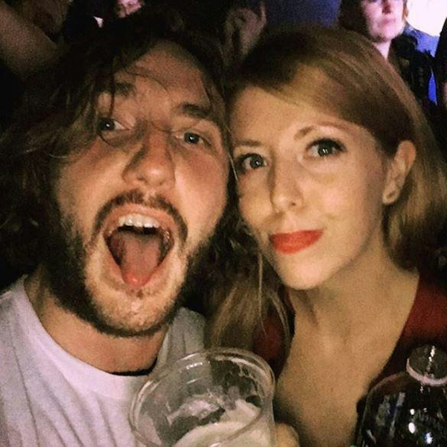 Rebecca Humphries and Seann Walsh