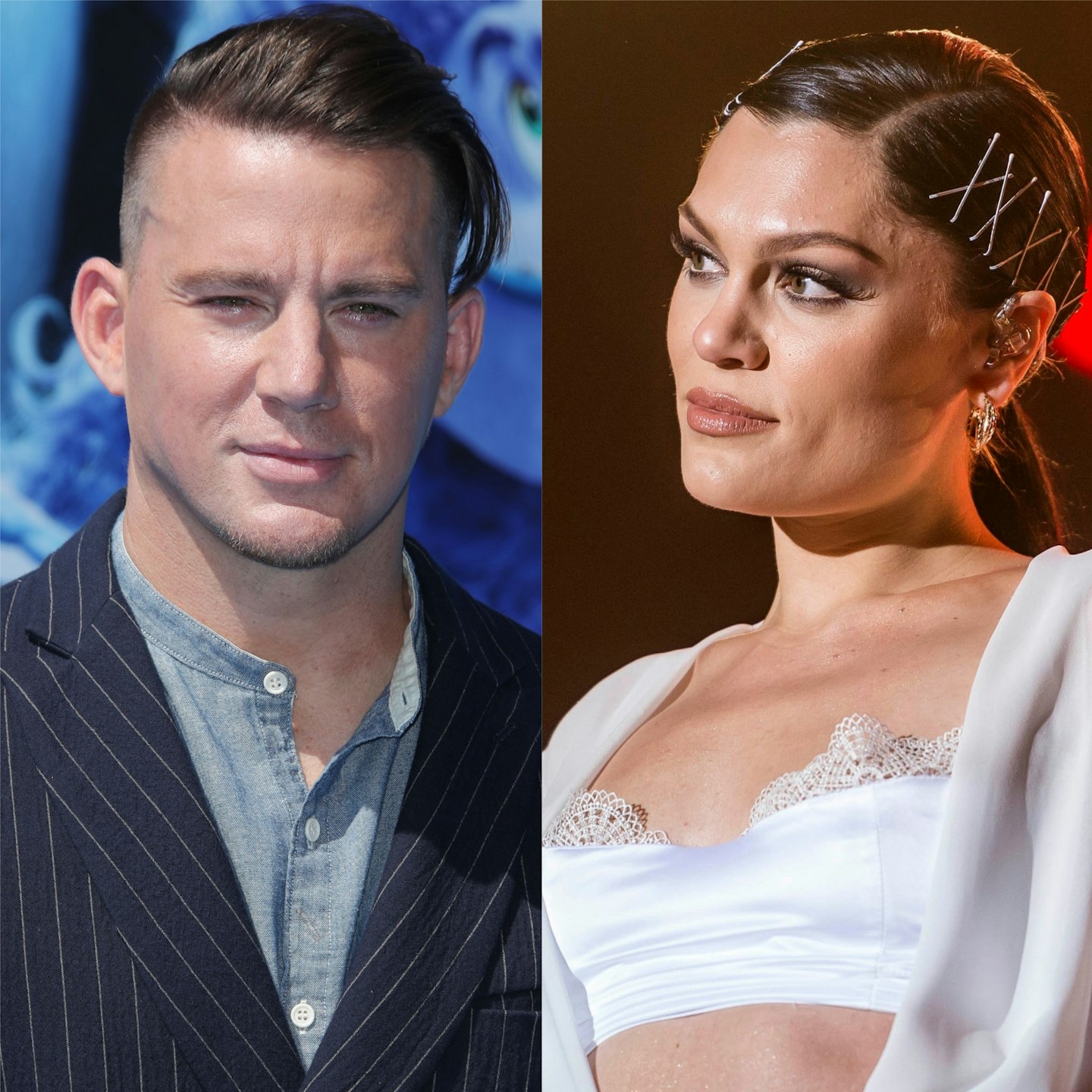 Channing Tatum and Jessie J, who are rumoured to be dating