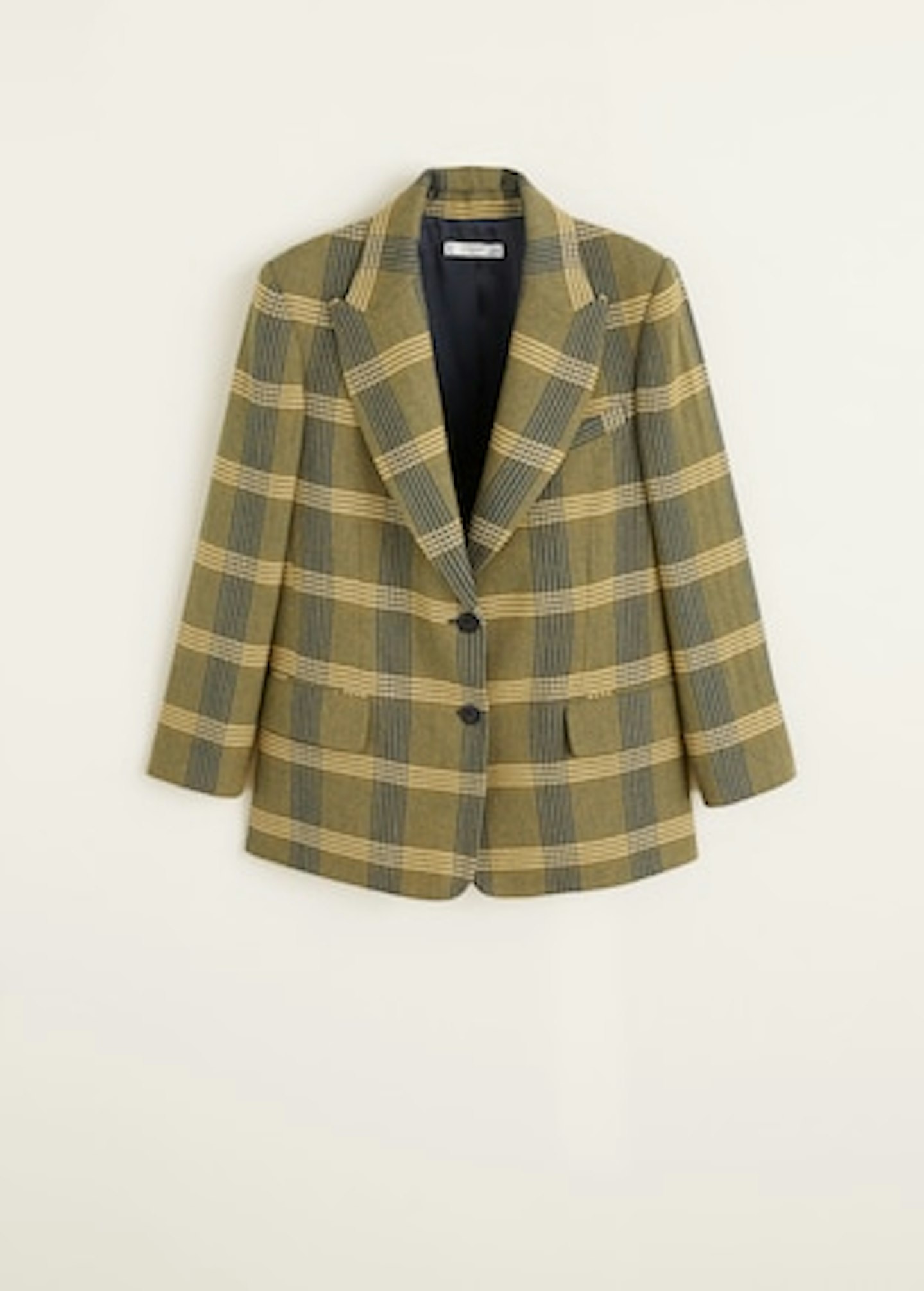 Mango, Check Structured Blazer, £89.99
