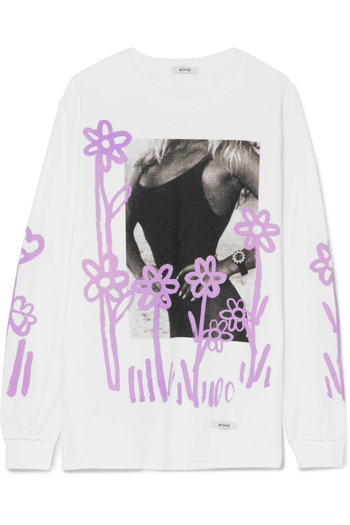 Blouse, Peak Season Printed Cotton-Jersey Top, £95, Net-A-Porter