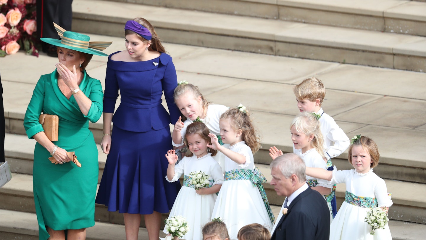 Princess Beatrice Princess Eugenie wedding 