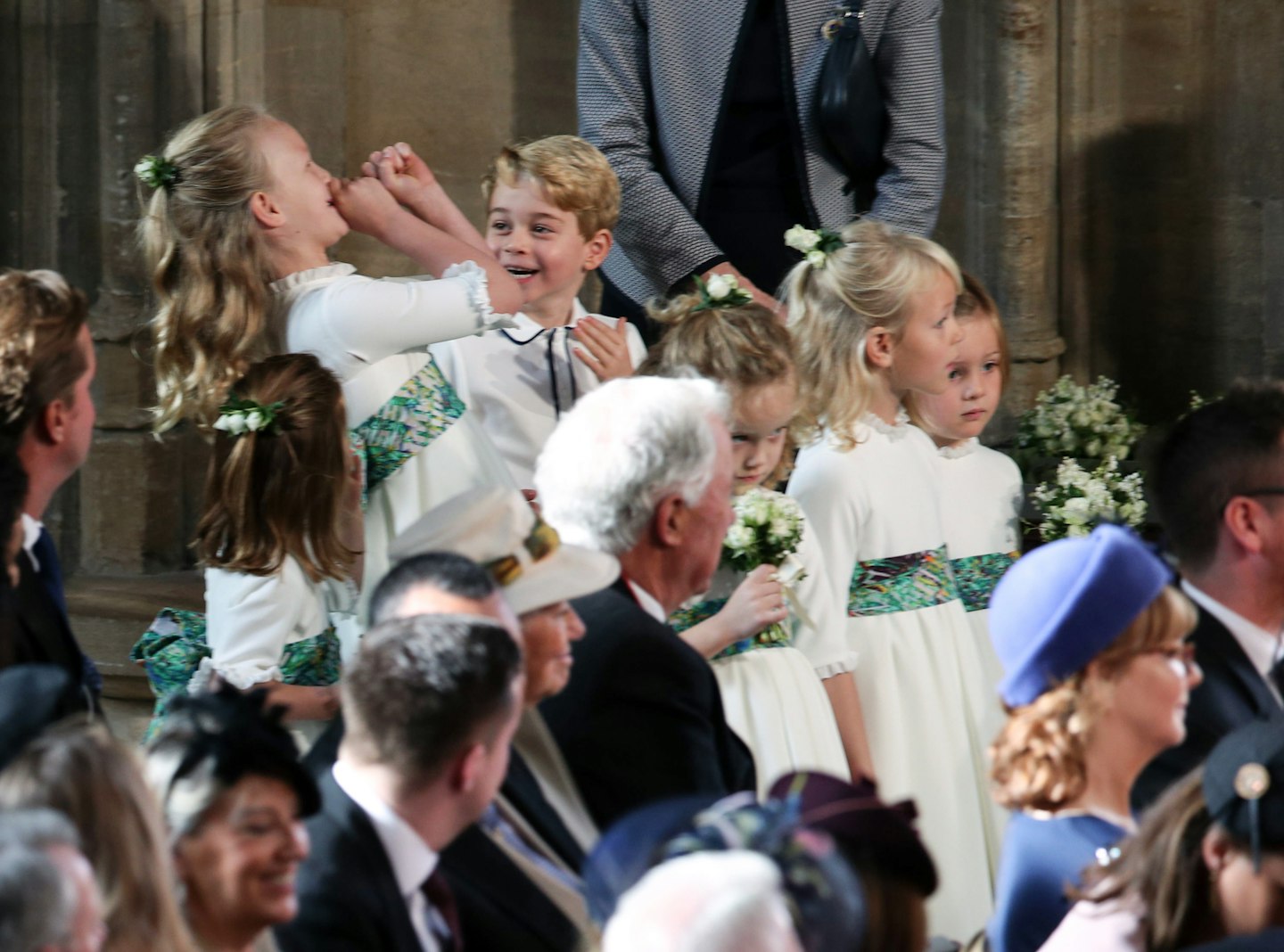 royal wedding prince george savannah philips
