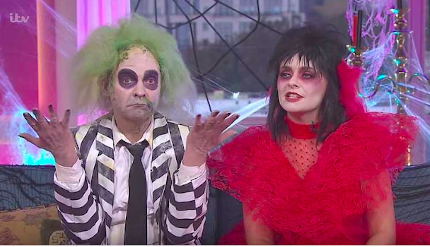 Holly Willoughby as Lydia Deetz from Beetlejuice