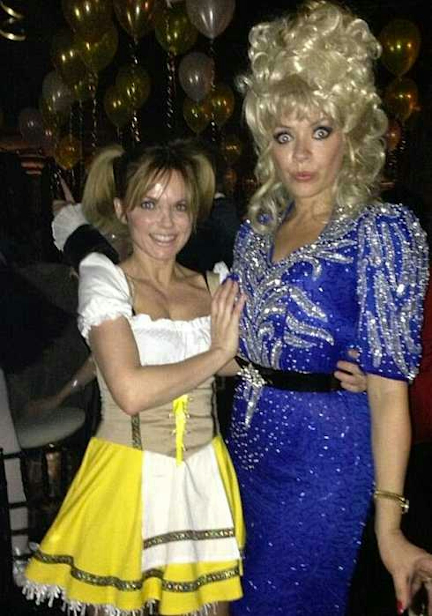 Holly Willougby as Dolly Parton