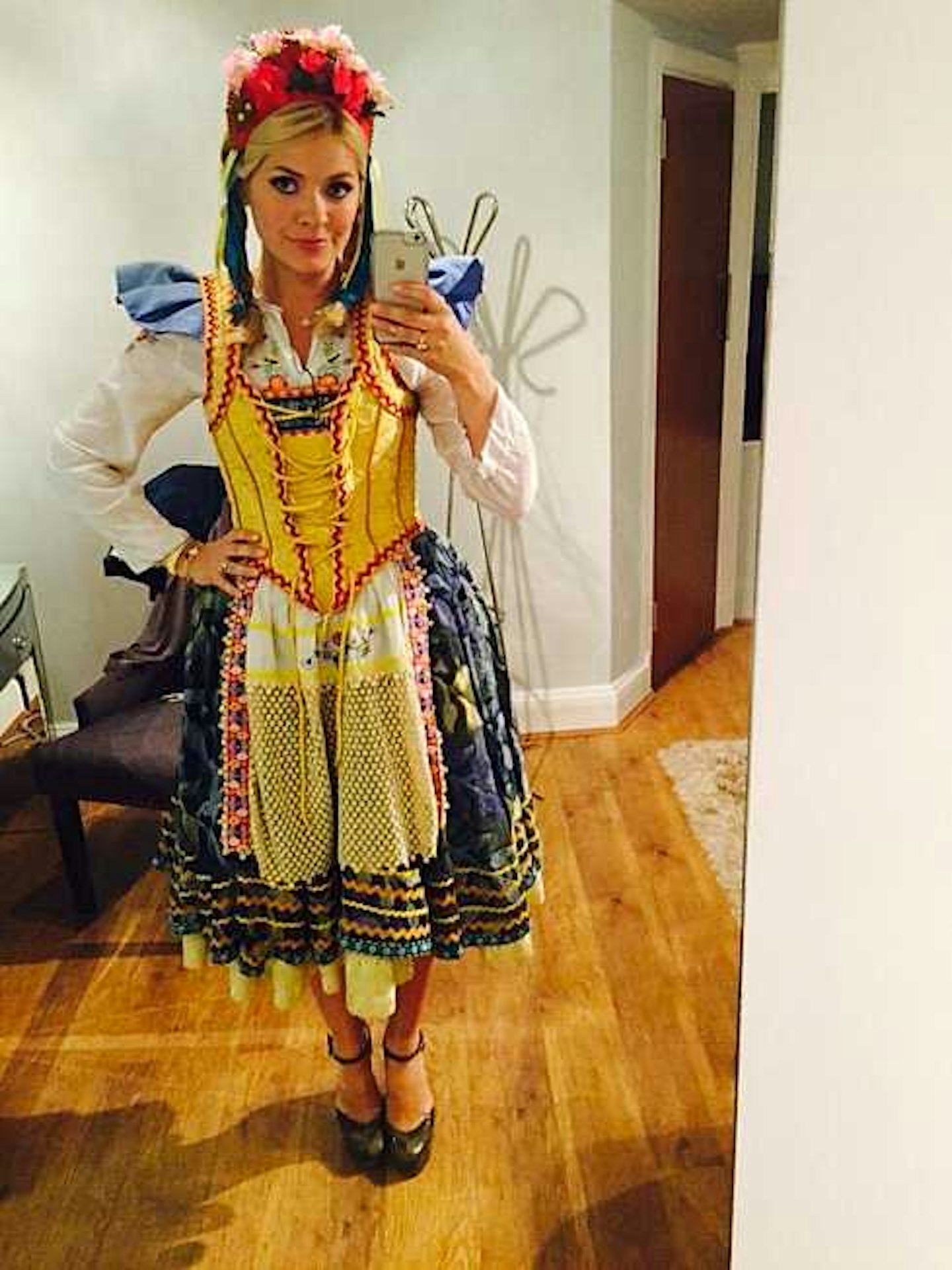 Holly Willougby as a ragdoll