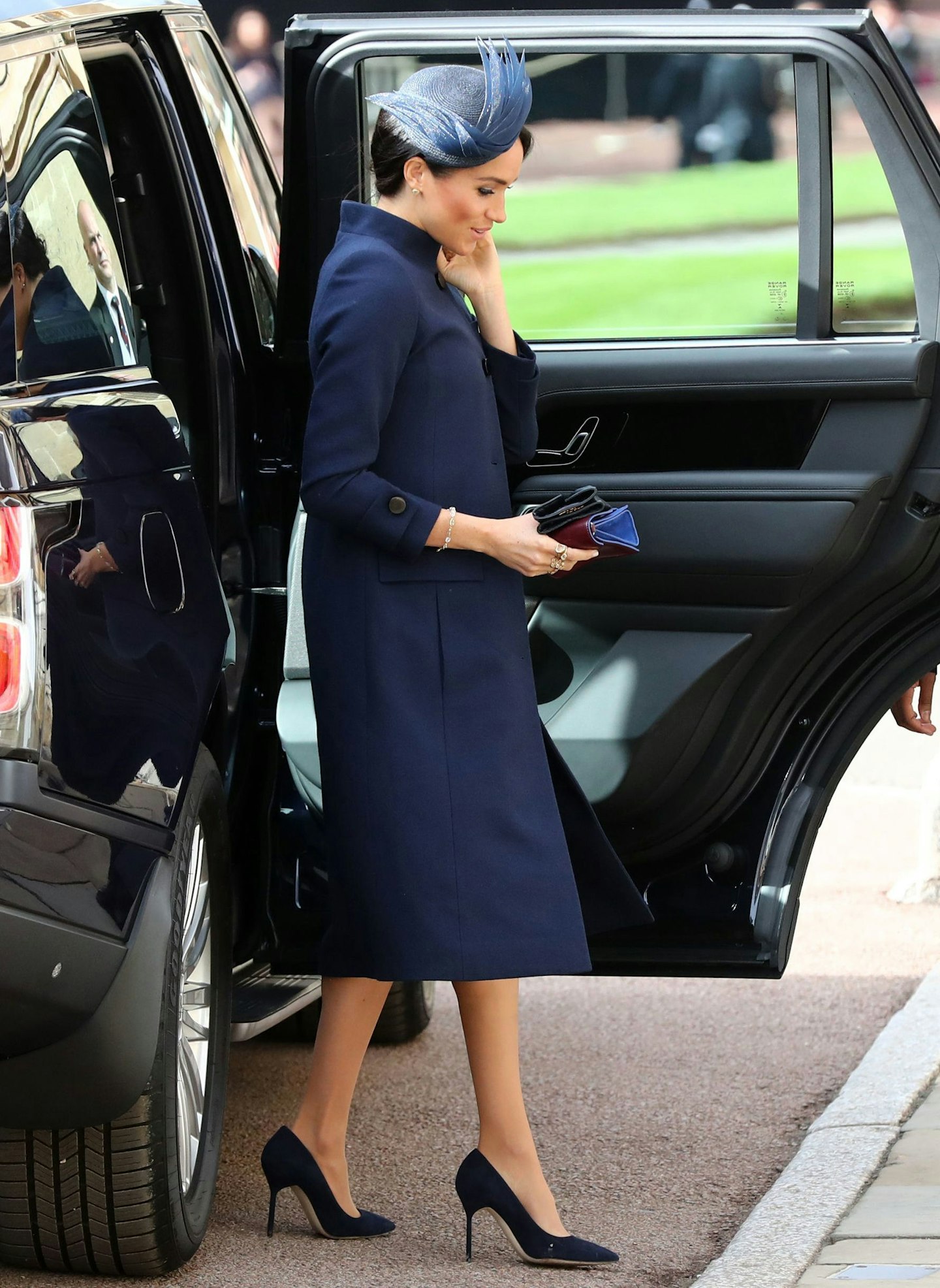 Meghan Markle Navy Blue