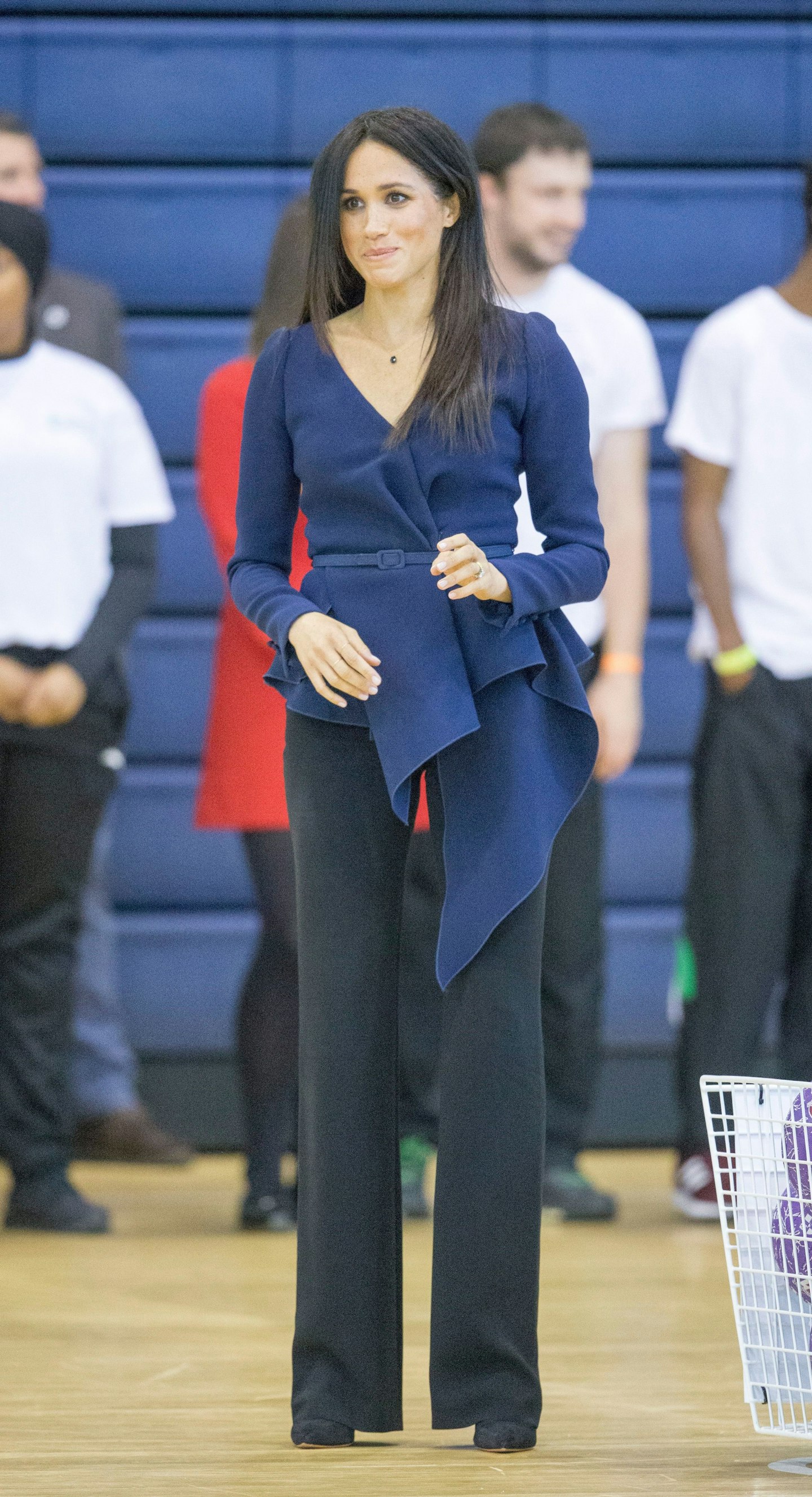 Meghan Markle Navy Blue