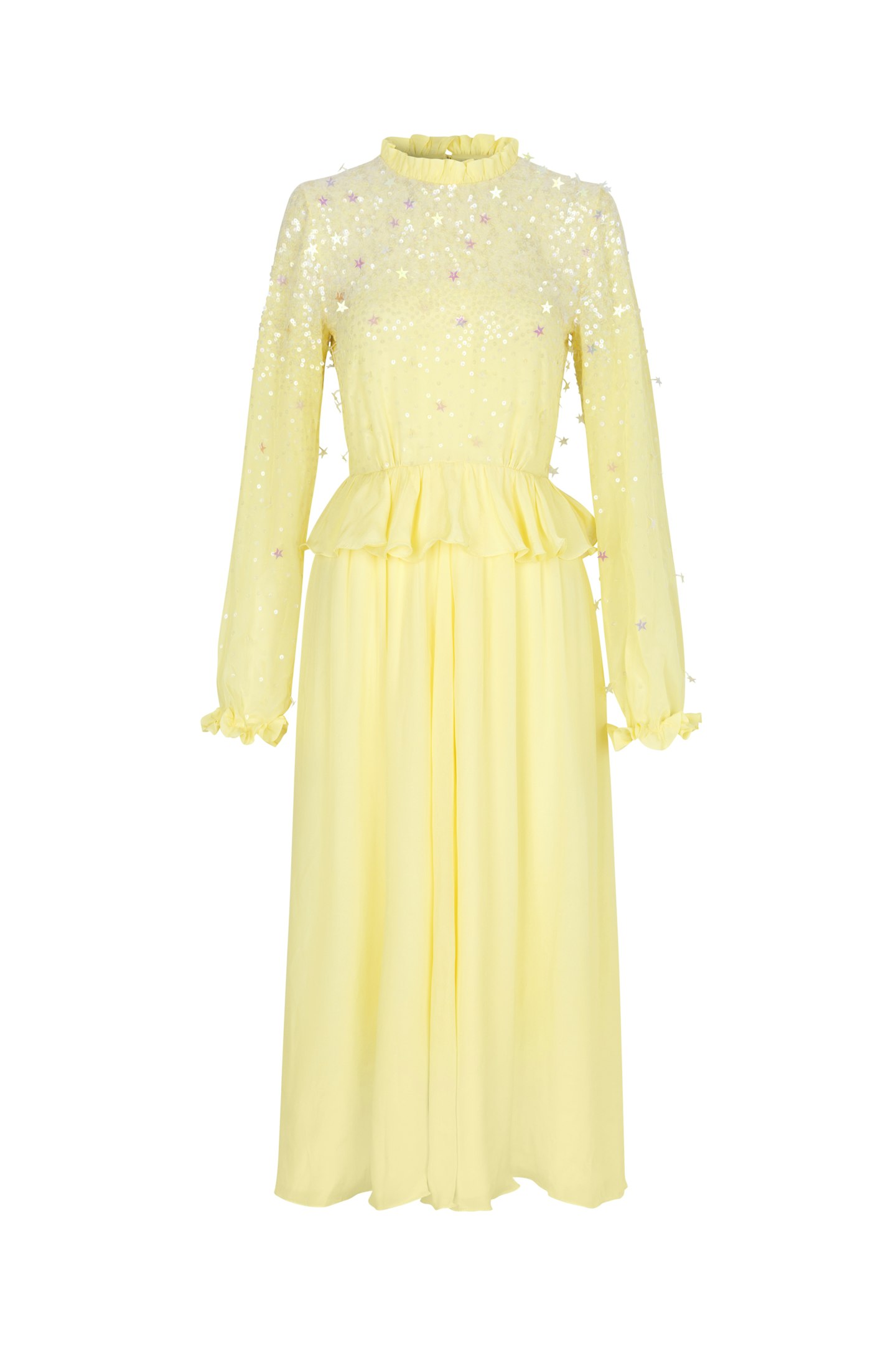 Stine Goya, Gala Ruffled Sequin-Embellished Chiffon Mini Dress, £1470, Net-A-Porter