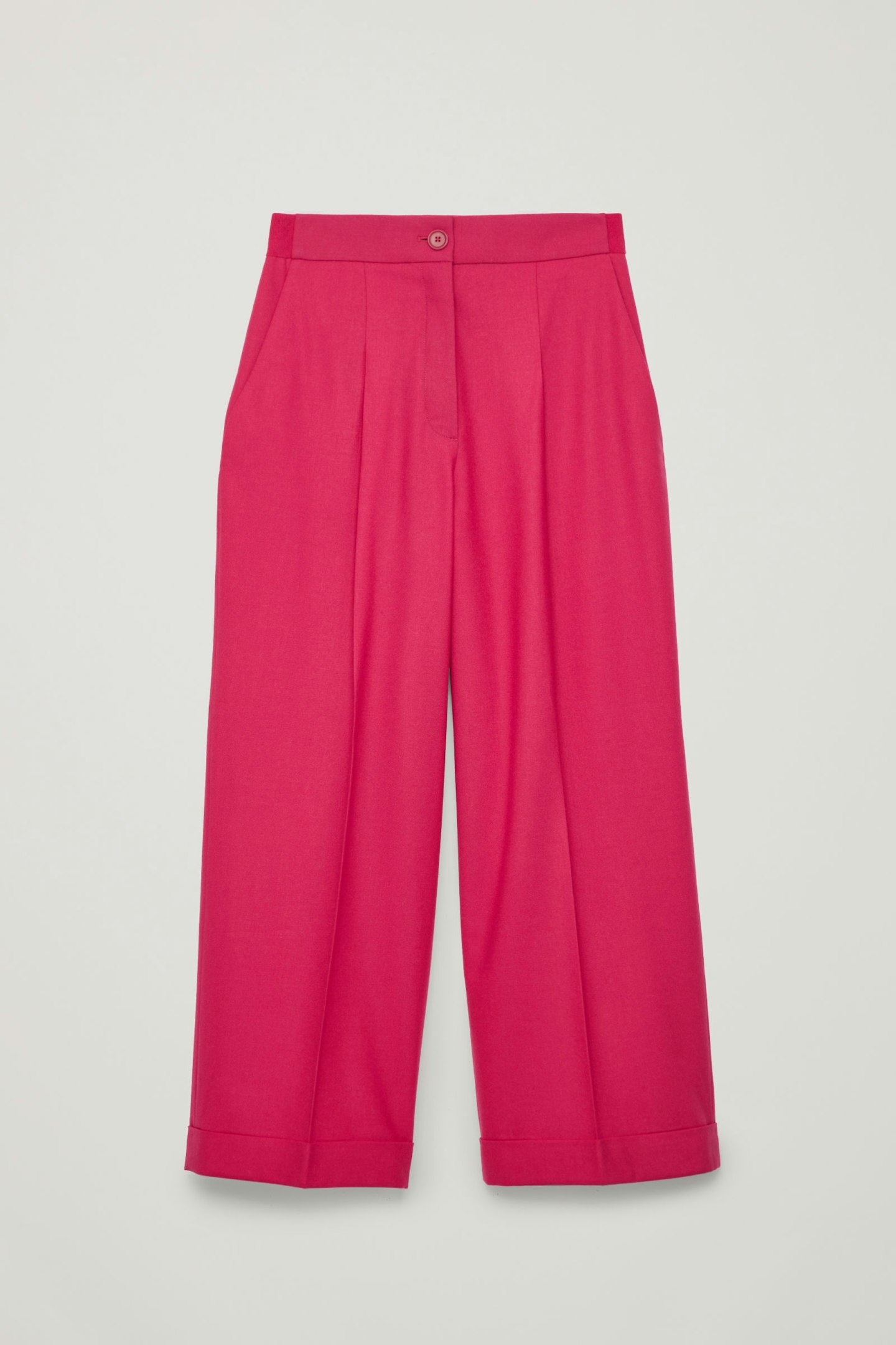 Cos, Turn-Up Wool Trousers, £89