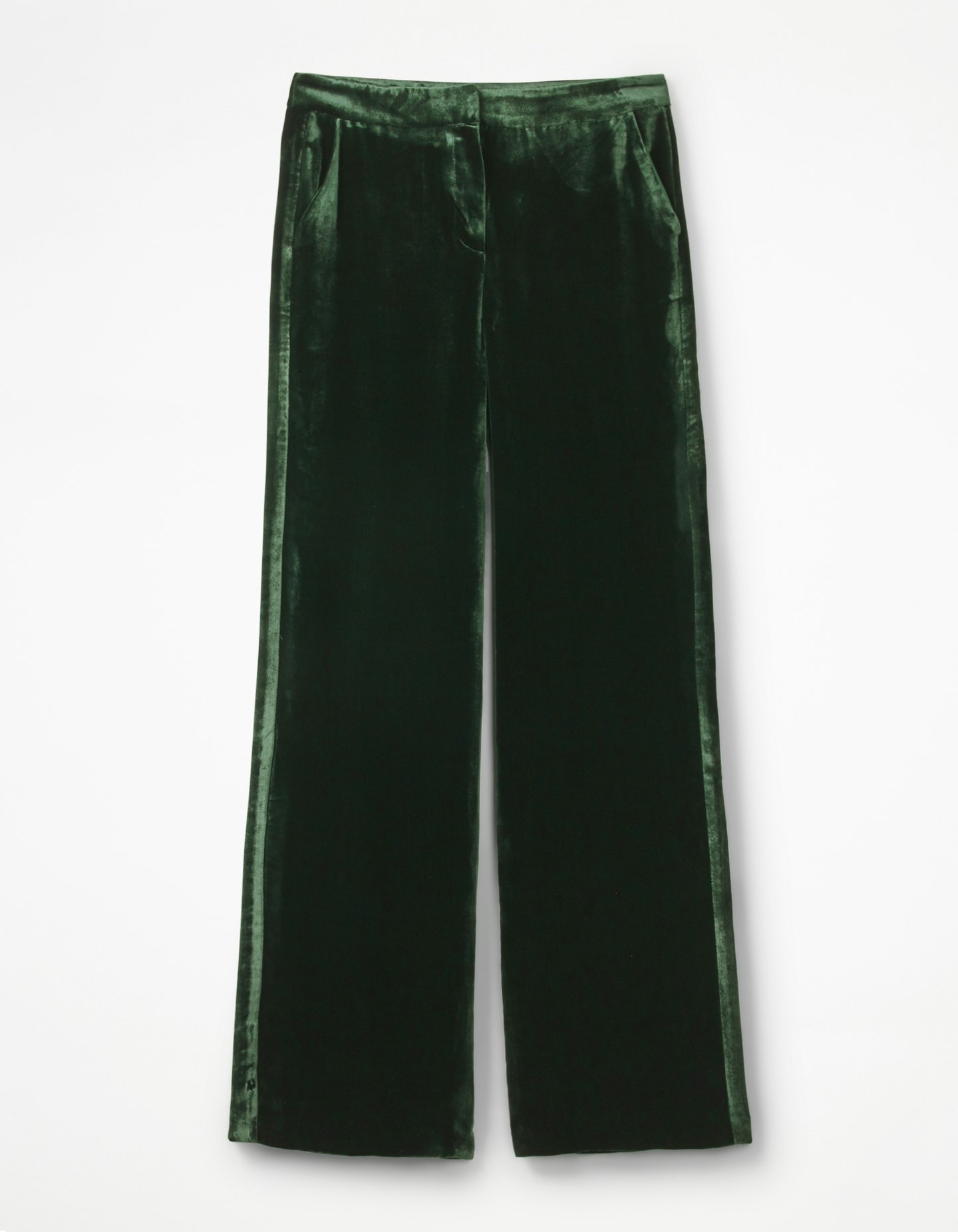 boden velvet trousers emerald green