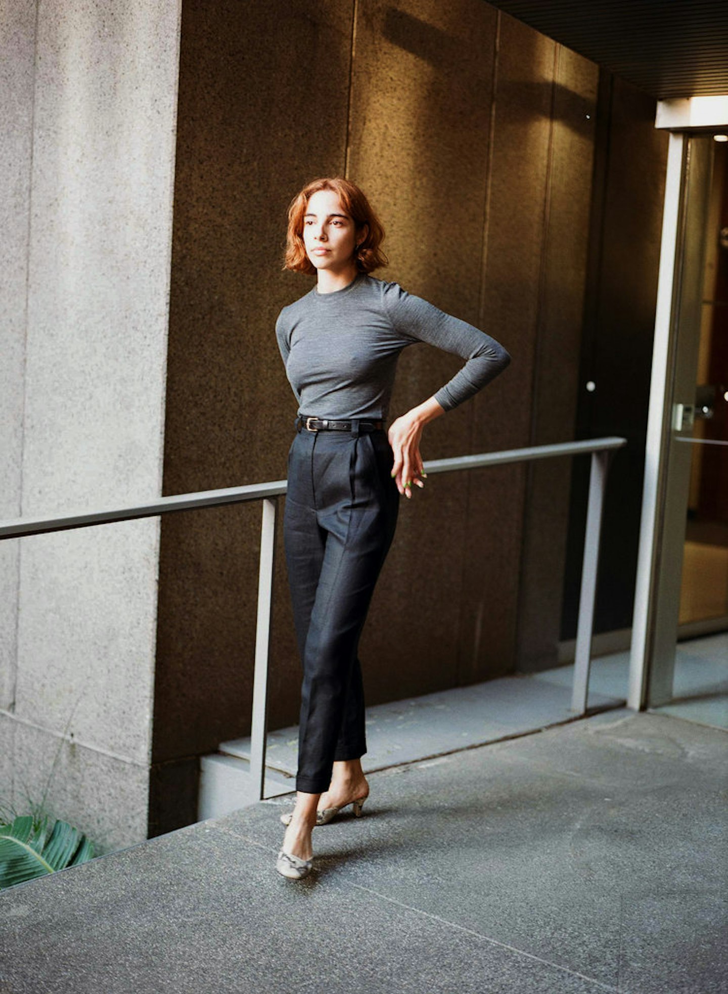 Caves Collect, Alice Black Linen Ciggi Pants, £153
