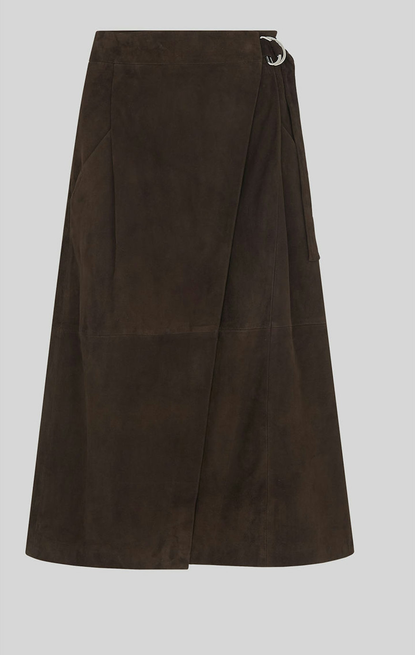 Whistles, Suede Midi Skirt, £299